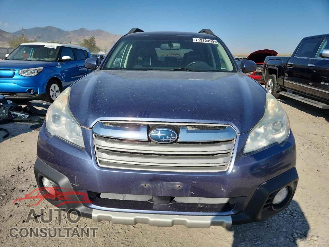SUBARU OUTBACK 2014 - 4S4BRBLC8E3328512