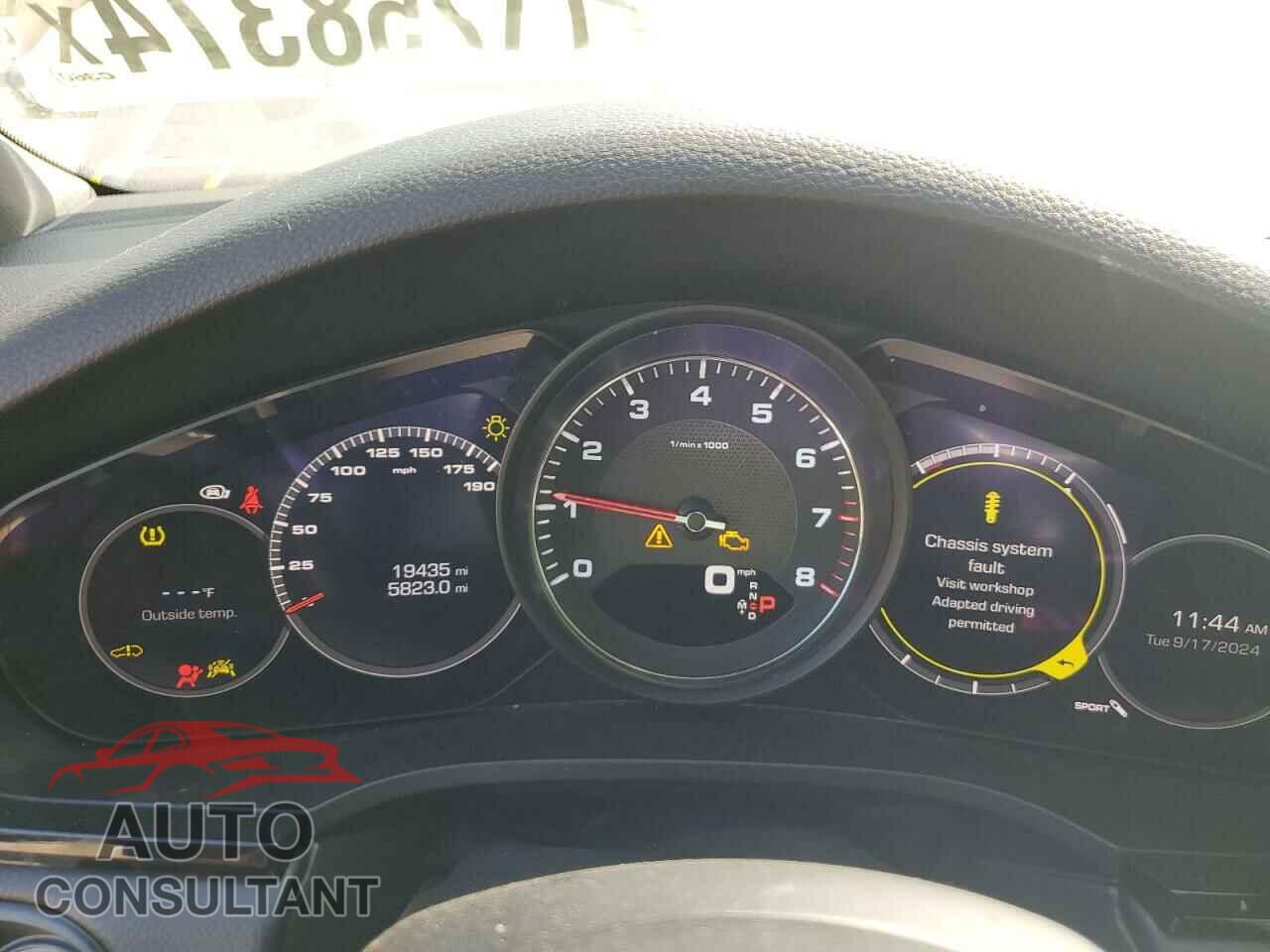 PORSCHE CAYENNE 2021 - WP1AB2AY8MDA27989