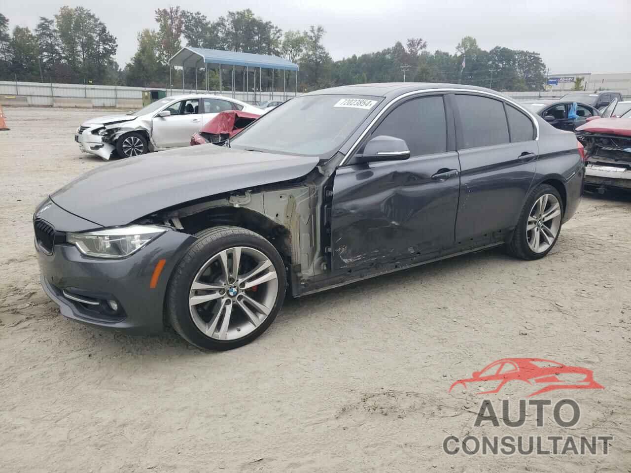 BMW 3 SERIES 2017 - WBA8B9G59HNU51409