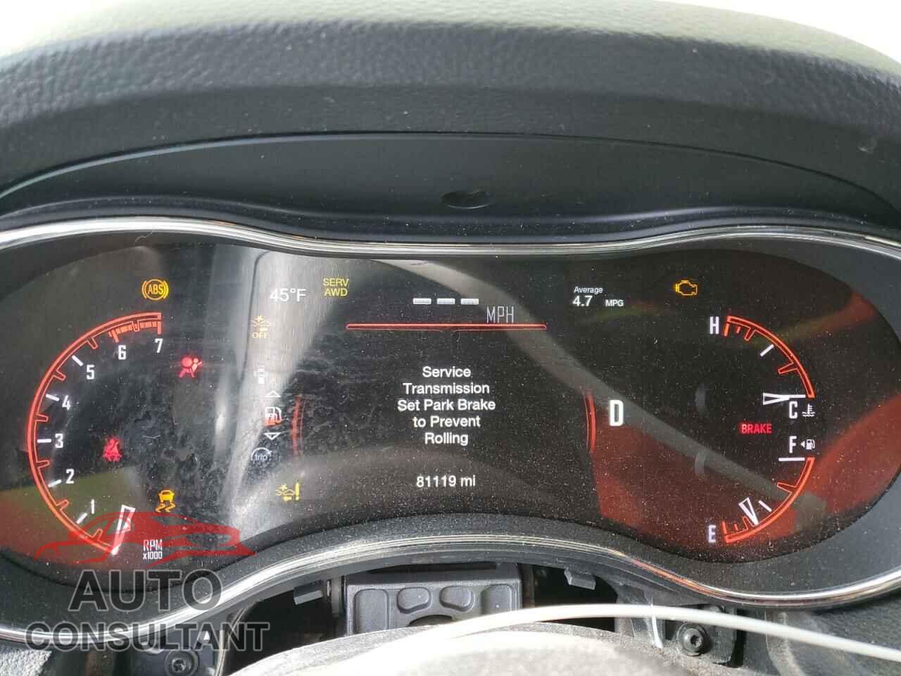 DODGE DURANGO 2016 - 1C4SDJCT8GC375278