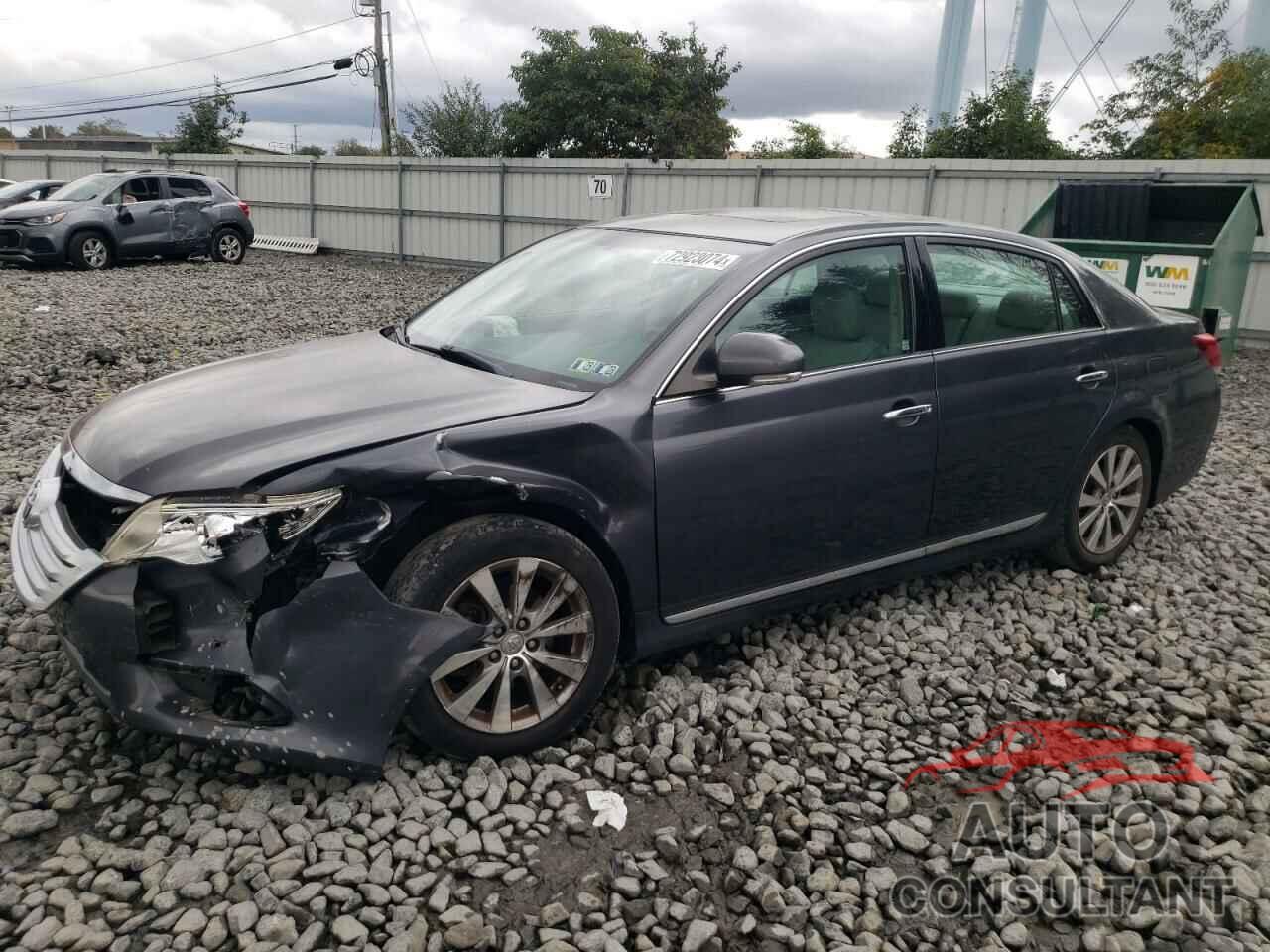 TOYOTA AVALON 2011 - 4T1BK3DB9BU419049