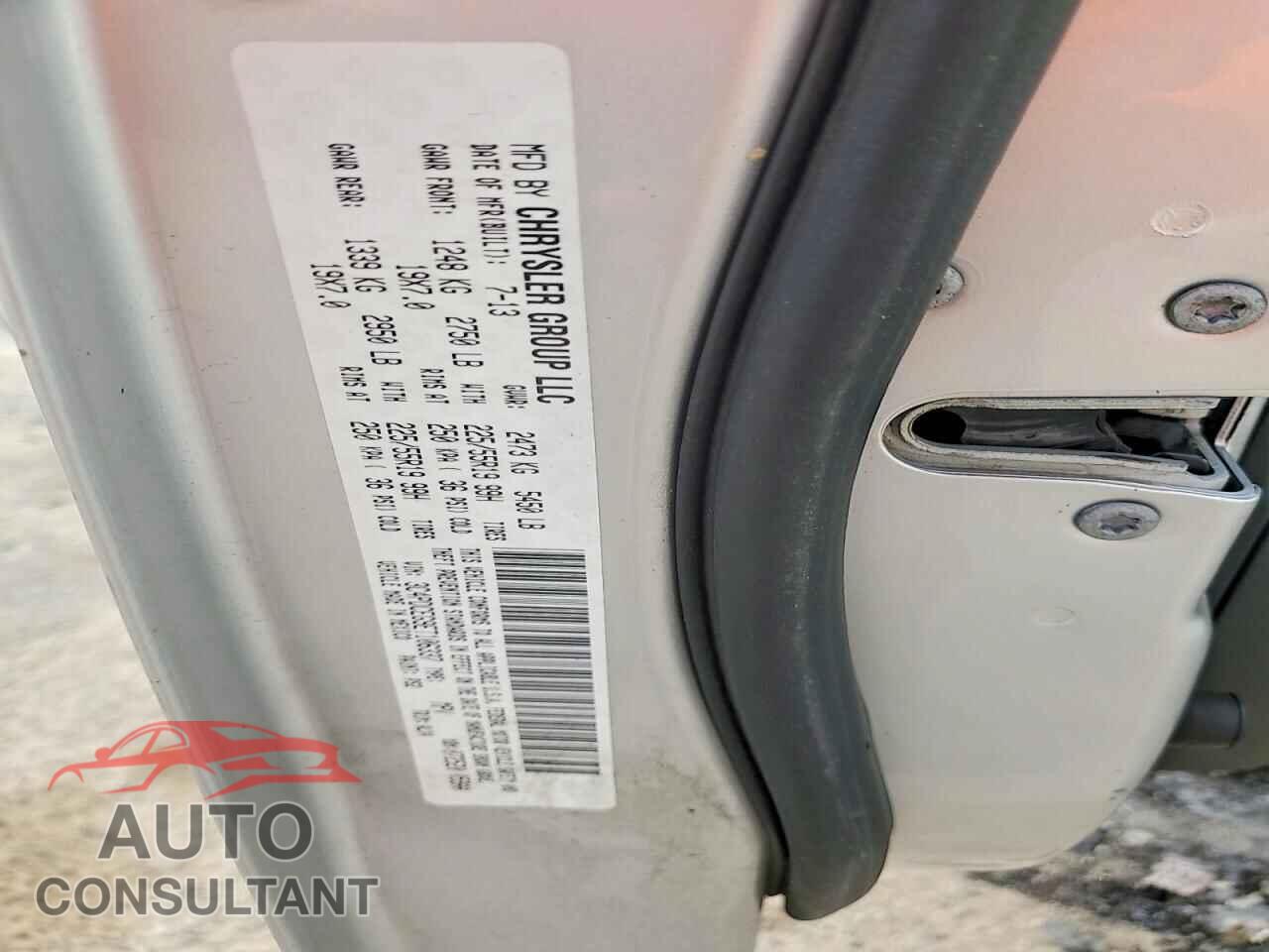 DODGE JOURNEY 2014 - 3C4PDCEG9ET106337