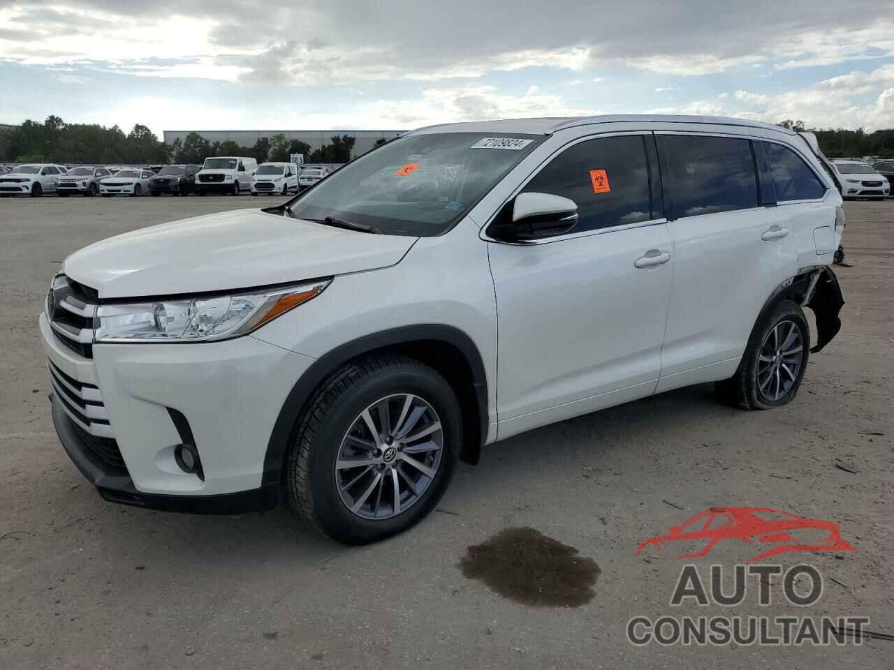 TOYOTA HIGHLANDER 2017 - 5TDJZRFH7HS455643