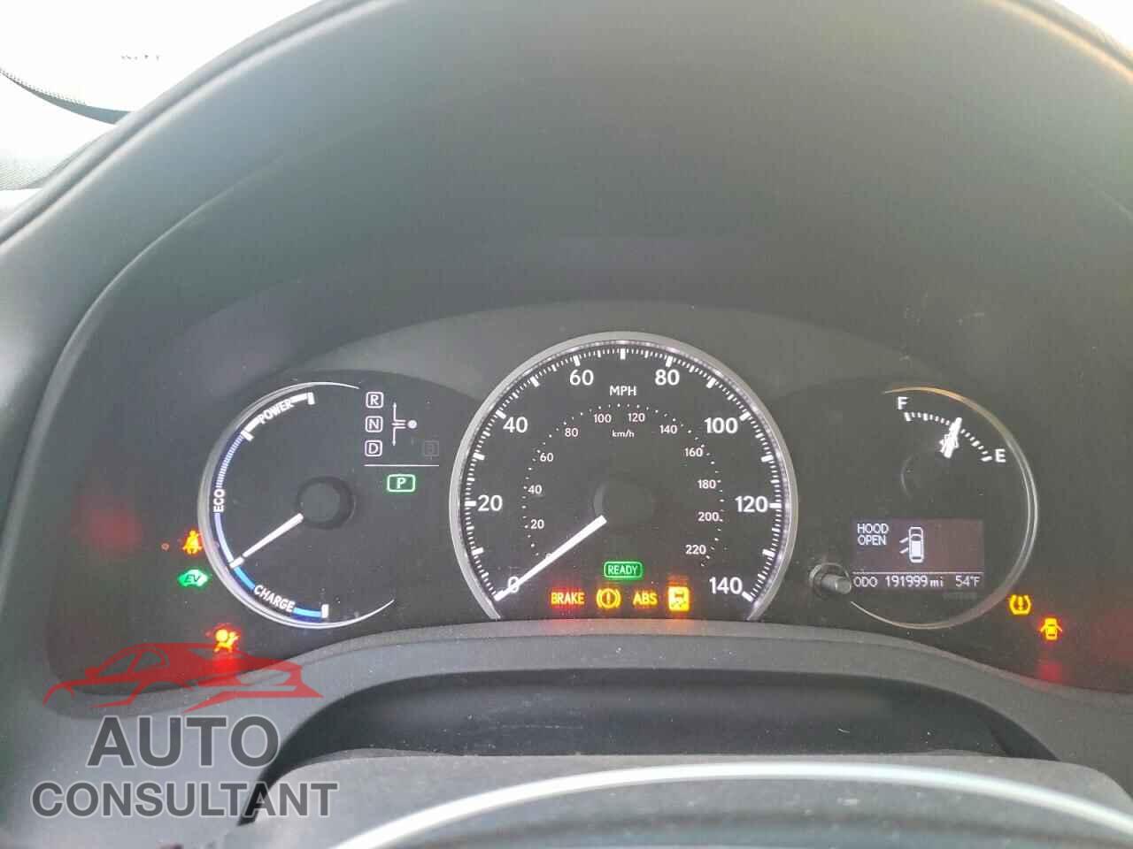 LEXUS CT 200 2012 - JTHKD5BH7C2056683