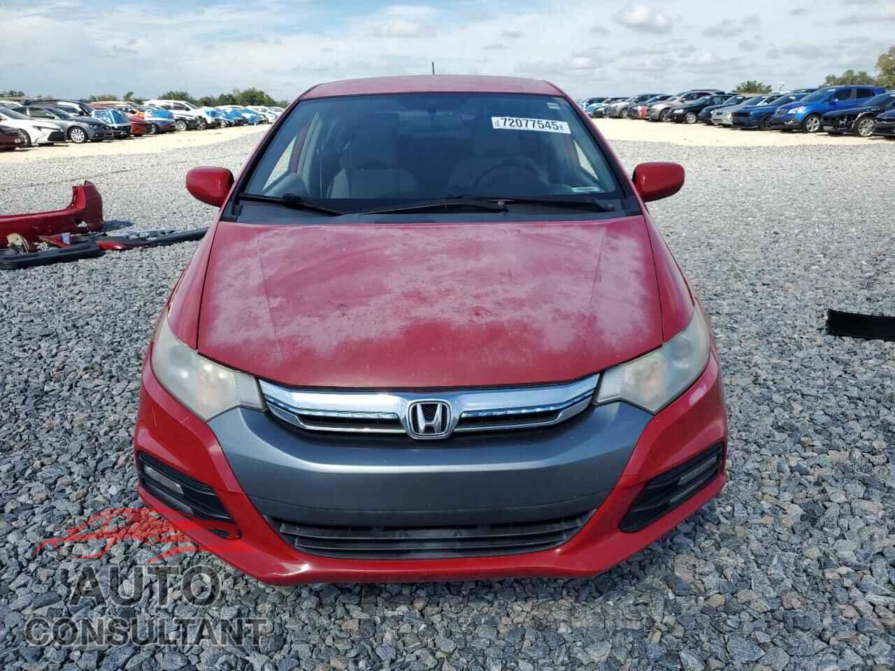 HONDA INSIGHT 2012 - JHMZE2H30CS005628