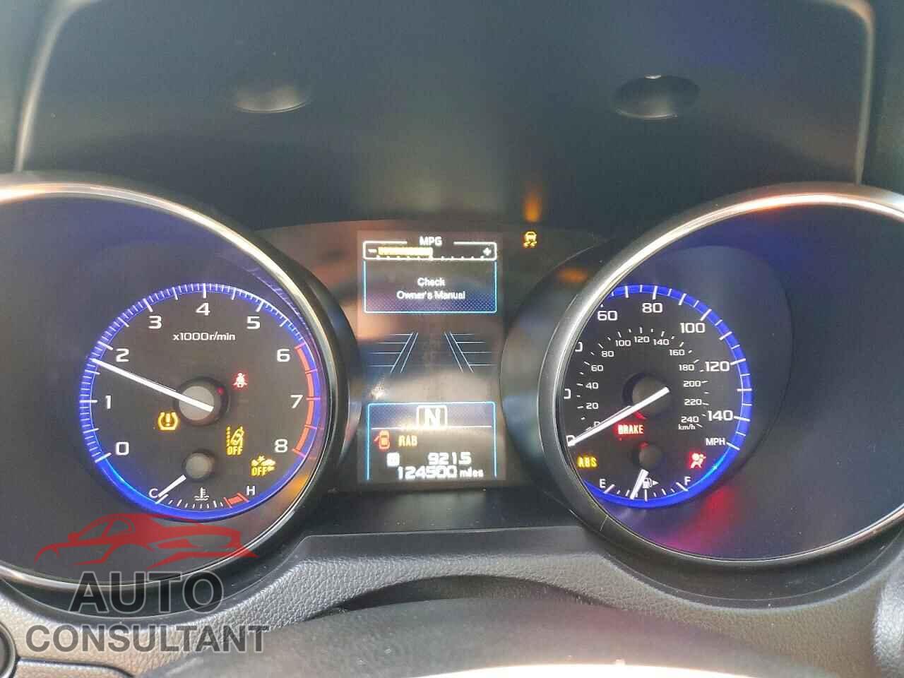 SUBARU OUTBACK 2017 - 4S4BSATCXH3319975