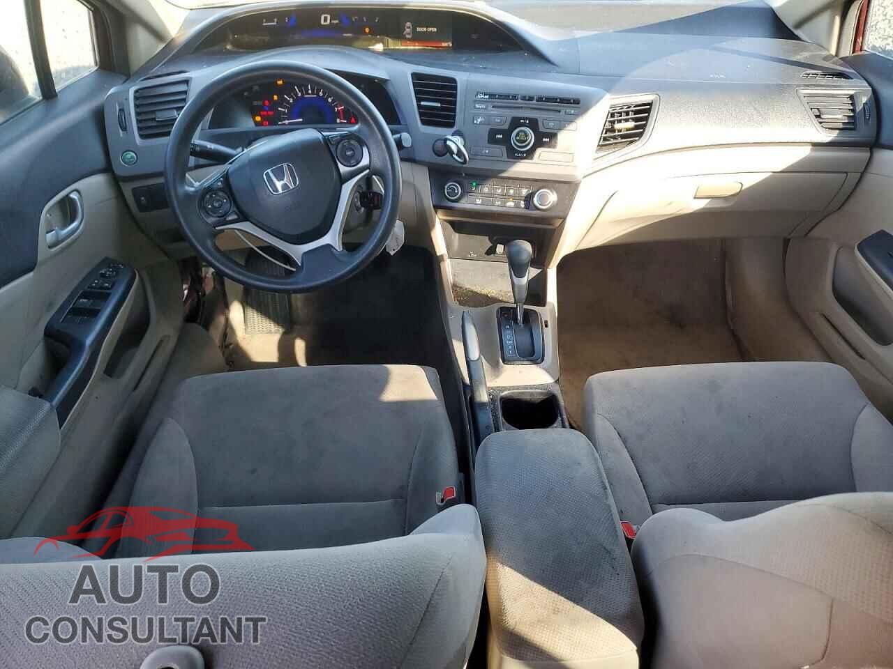 HONDA CIVIC 2012 - 19XFB2F55CE095587