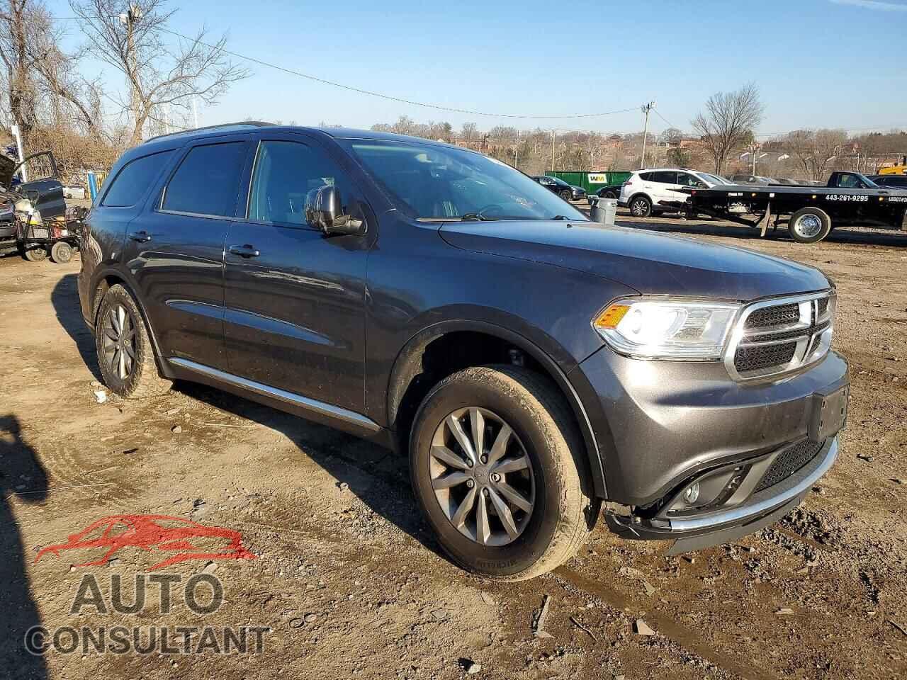 DODGE DURANGO 2017 - 1C4RDJAG3HC725535