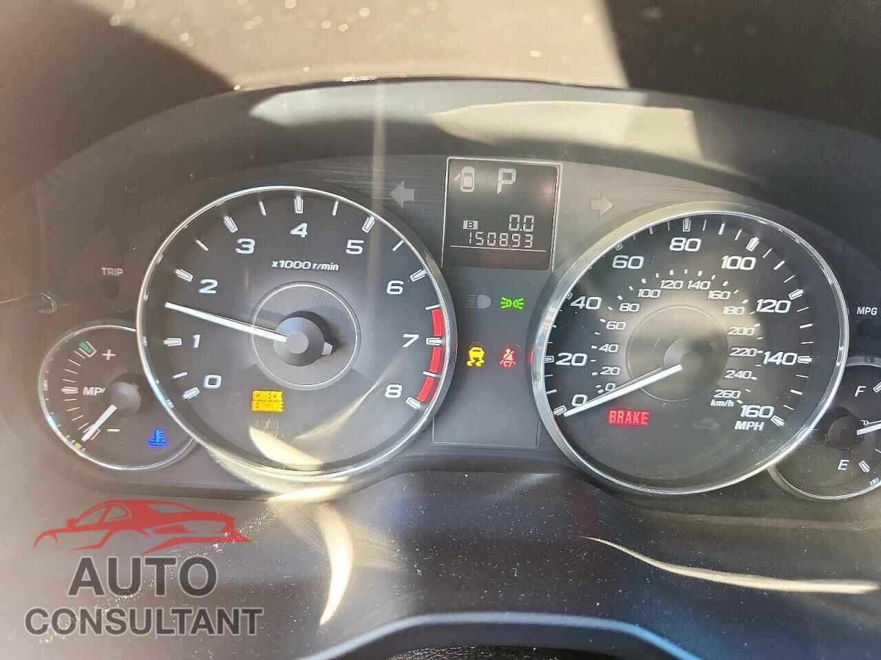 SUBARU OUTBACK 2012 - 4S4BRDKC2C2268694