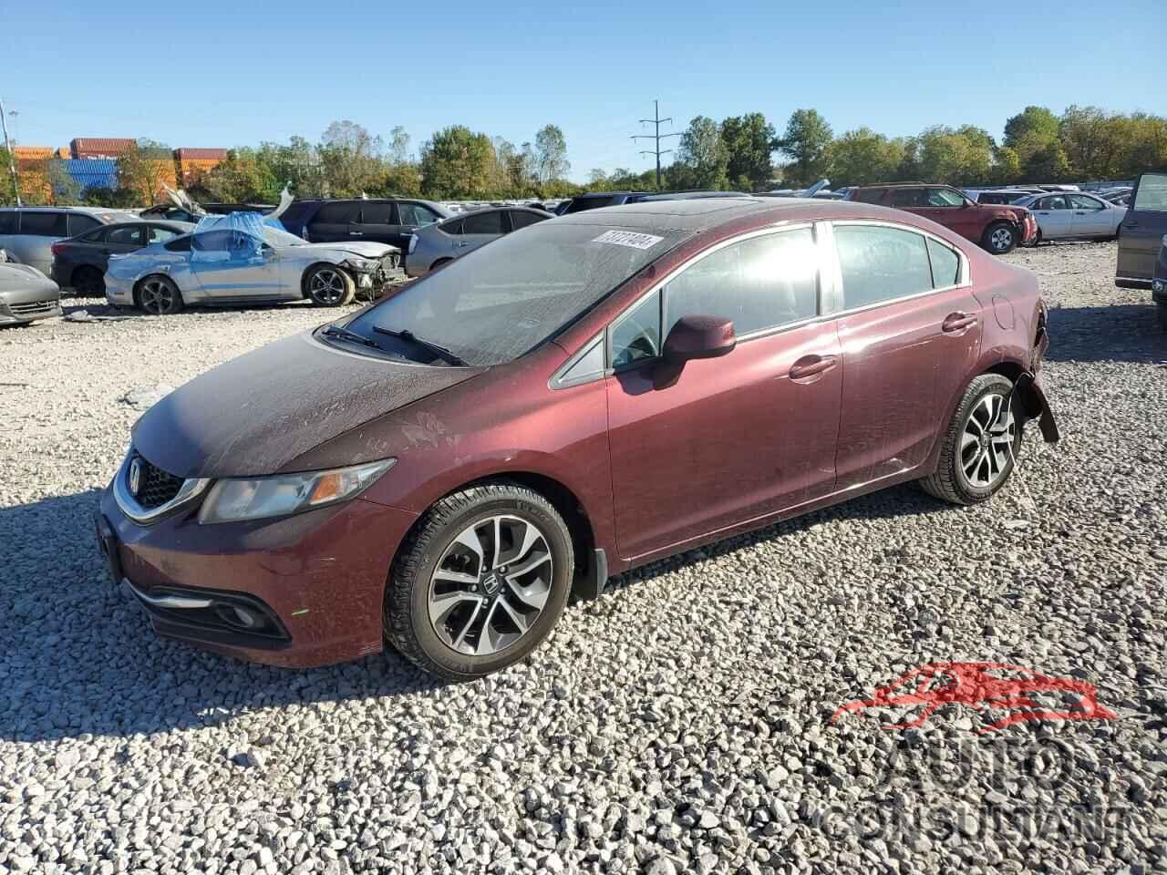 HONDA CIVIC 2013 - 19XFB2F90DE084159