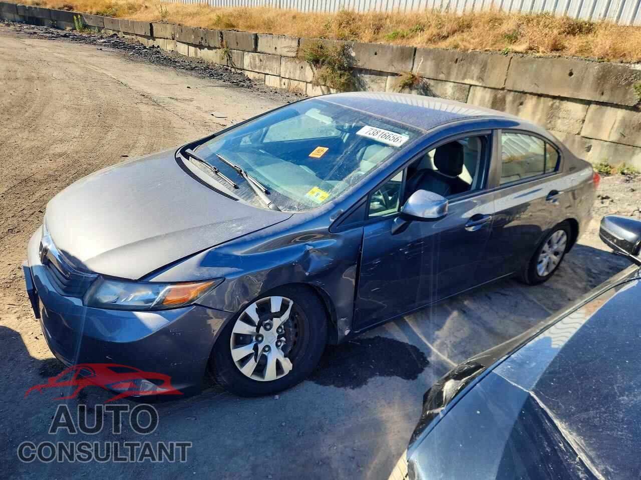 HONDA CIVIC 2012 - 19XFB2F55CE310319