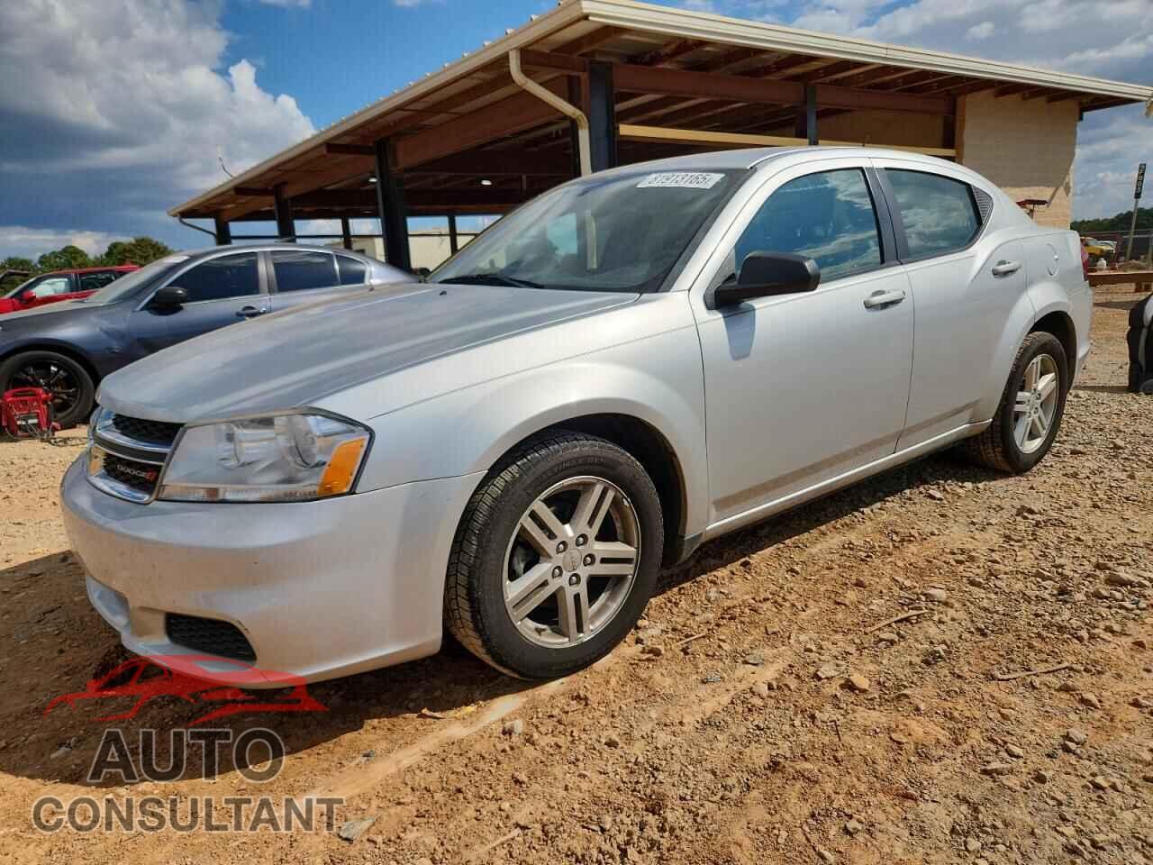 DODGE AVENGER 2012 - 1C3CDZCB3CN230582