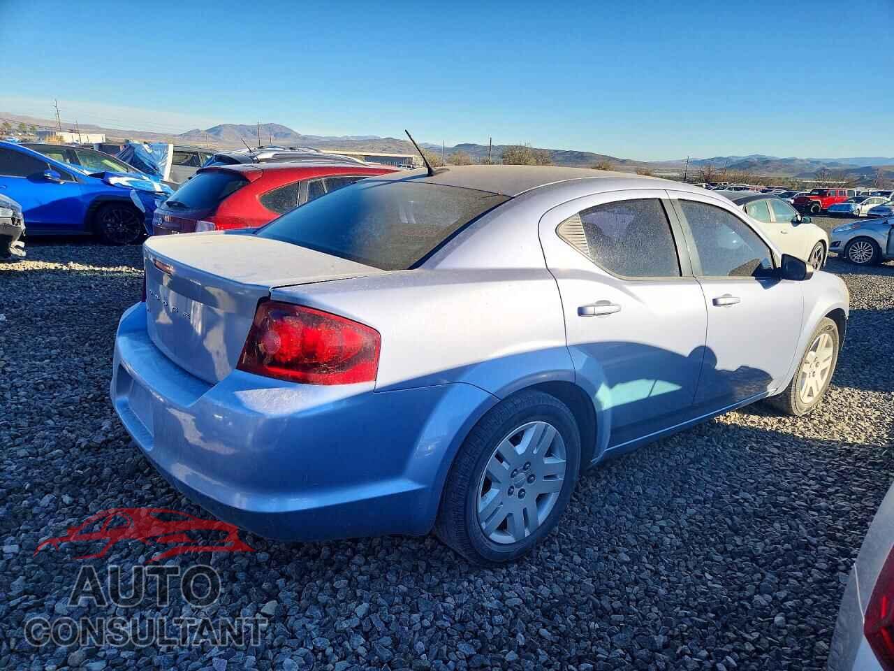 DODGE AVENGER 2013 - 1C3CDZAB8DN537511