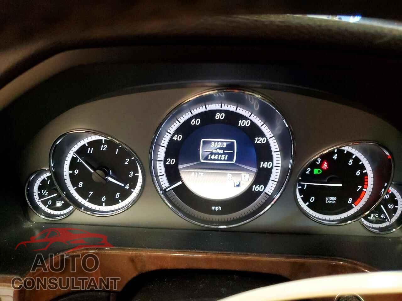 MERCEDES-BENZ E-CLASS 2012 - WDDHF8JB3CA545369