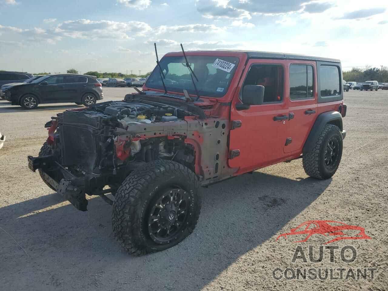 JEEP WRANGLER 2021 - 1C4HJXDN0MW832343