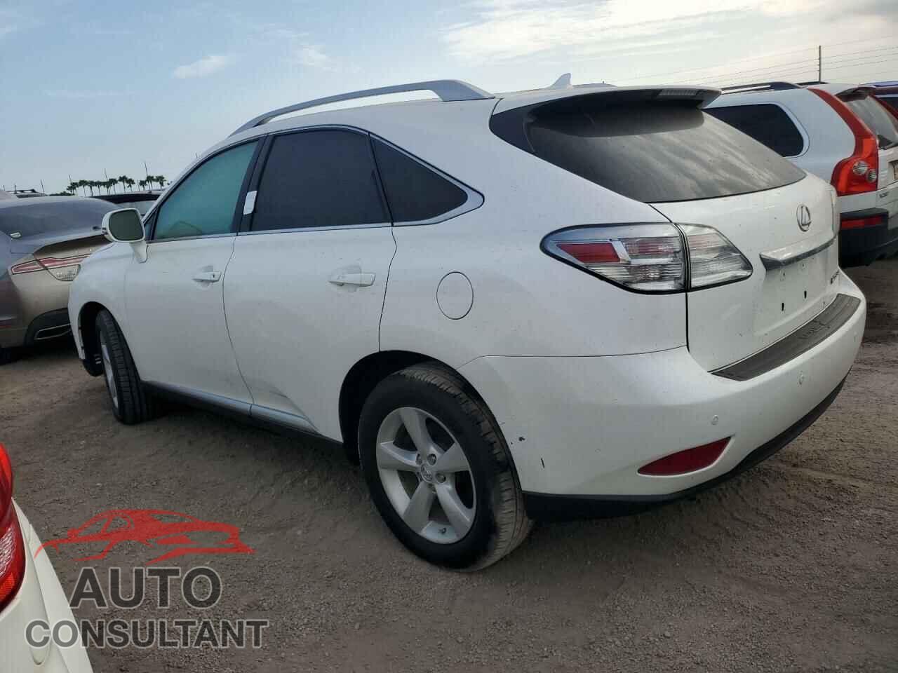 LEXUS RX350 2012 - 2T2BK1BA9CC126216