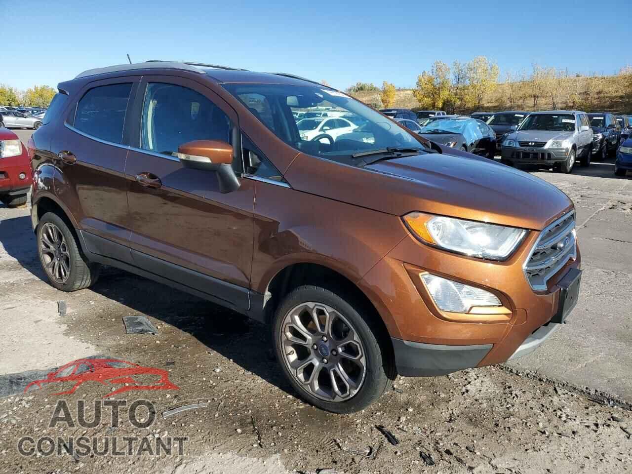 FORD ECOSPORT 2019 - MAJ6S3KL2KC273221