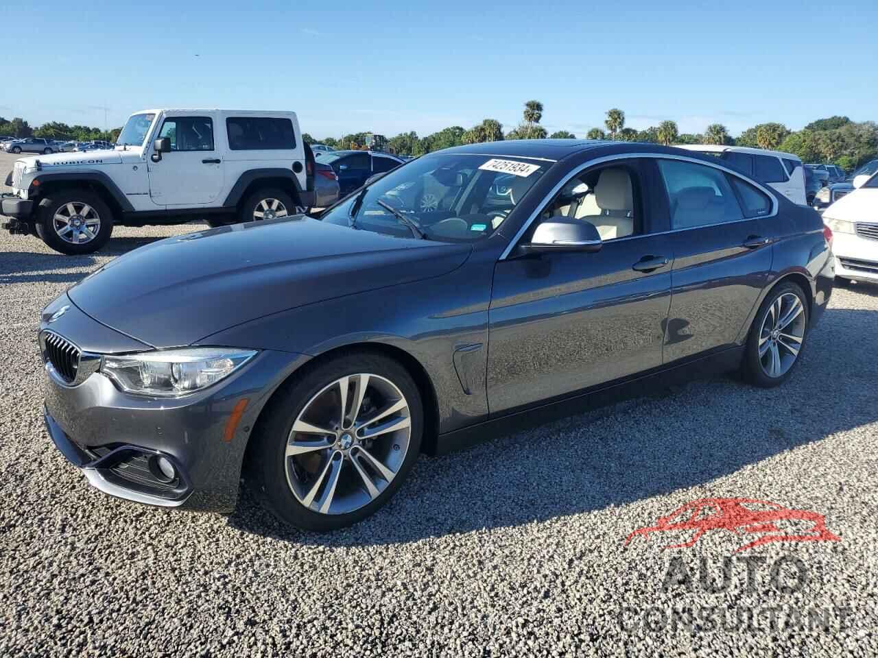 BMW 4 SERIES 2017 - WBA4F7C5XHG787233