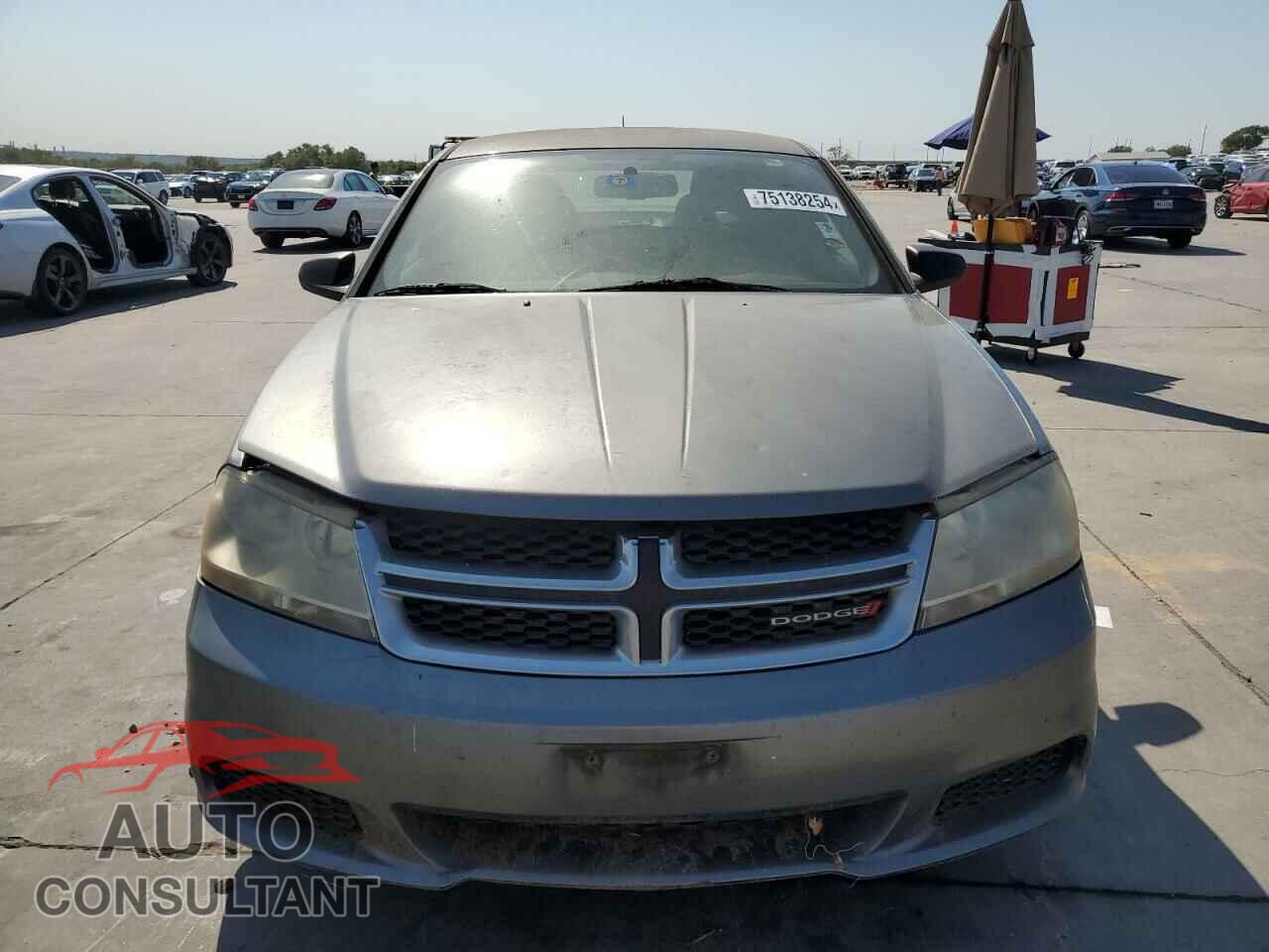 DODGE AVENGER 2013 - 1C3CDZAG8DN664402