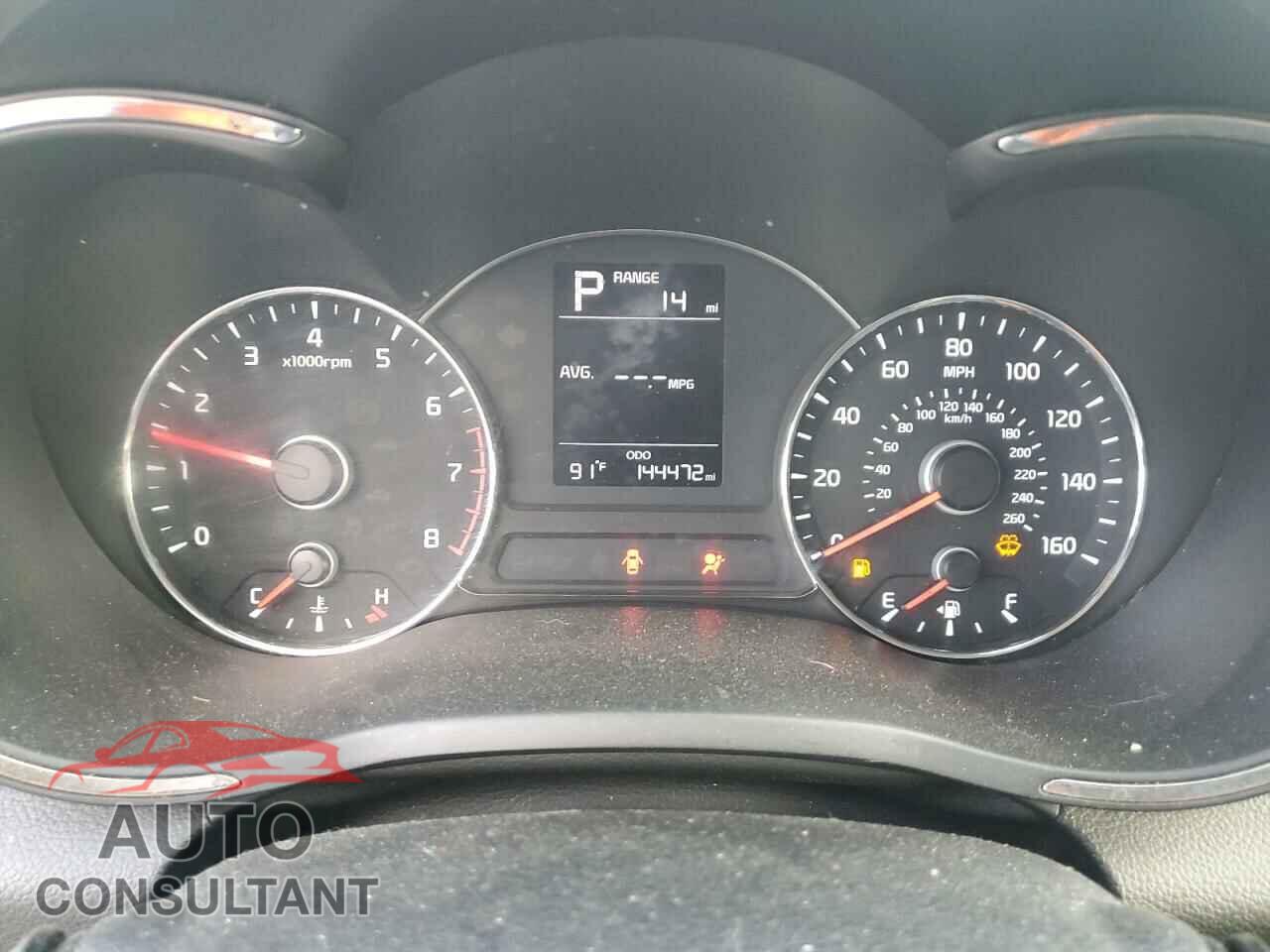 KIA FORTE 2017 - 3KPFK4A71HE124448