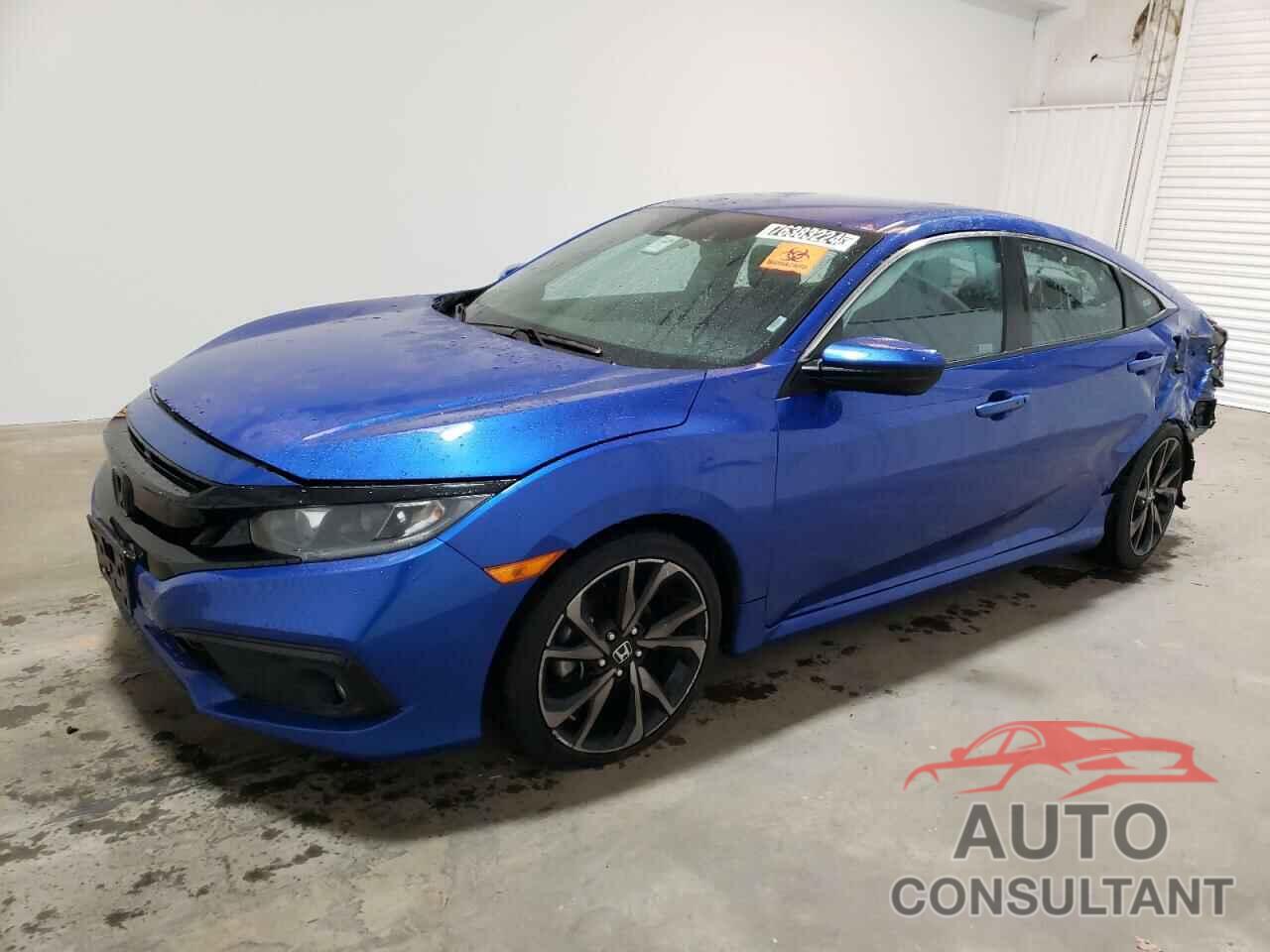 HONDA CIVIC 2021 - 19XFC2F84ME201536