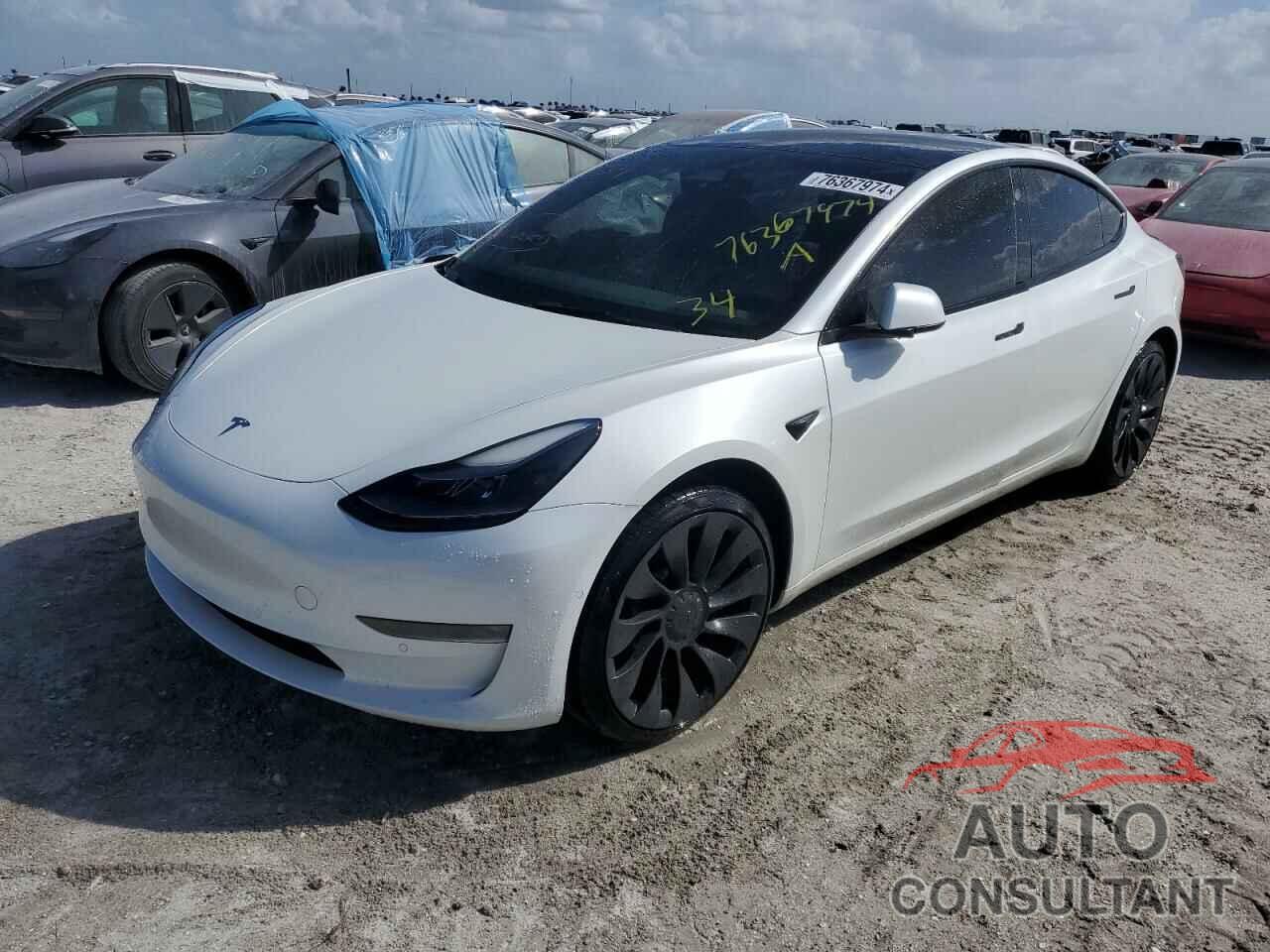 TESLA MODEL 3 2022 - 5YJ3E1EC8NF276376