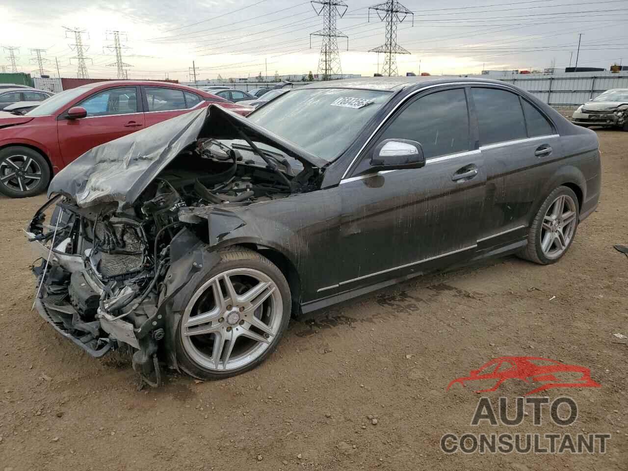 MERCEDES-BENZ C-CLASS 2009 - WDDGF54X29R068946