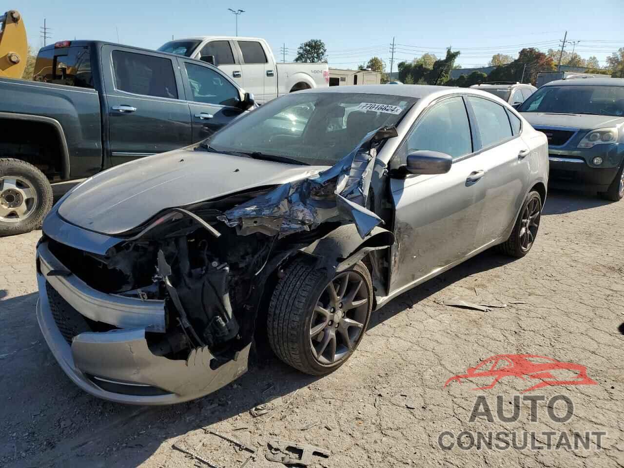 DODGE DART 2016 - 1C3CDFAA9GD749706