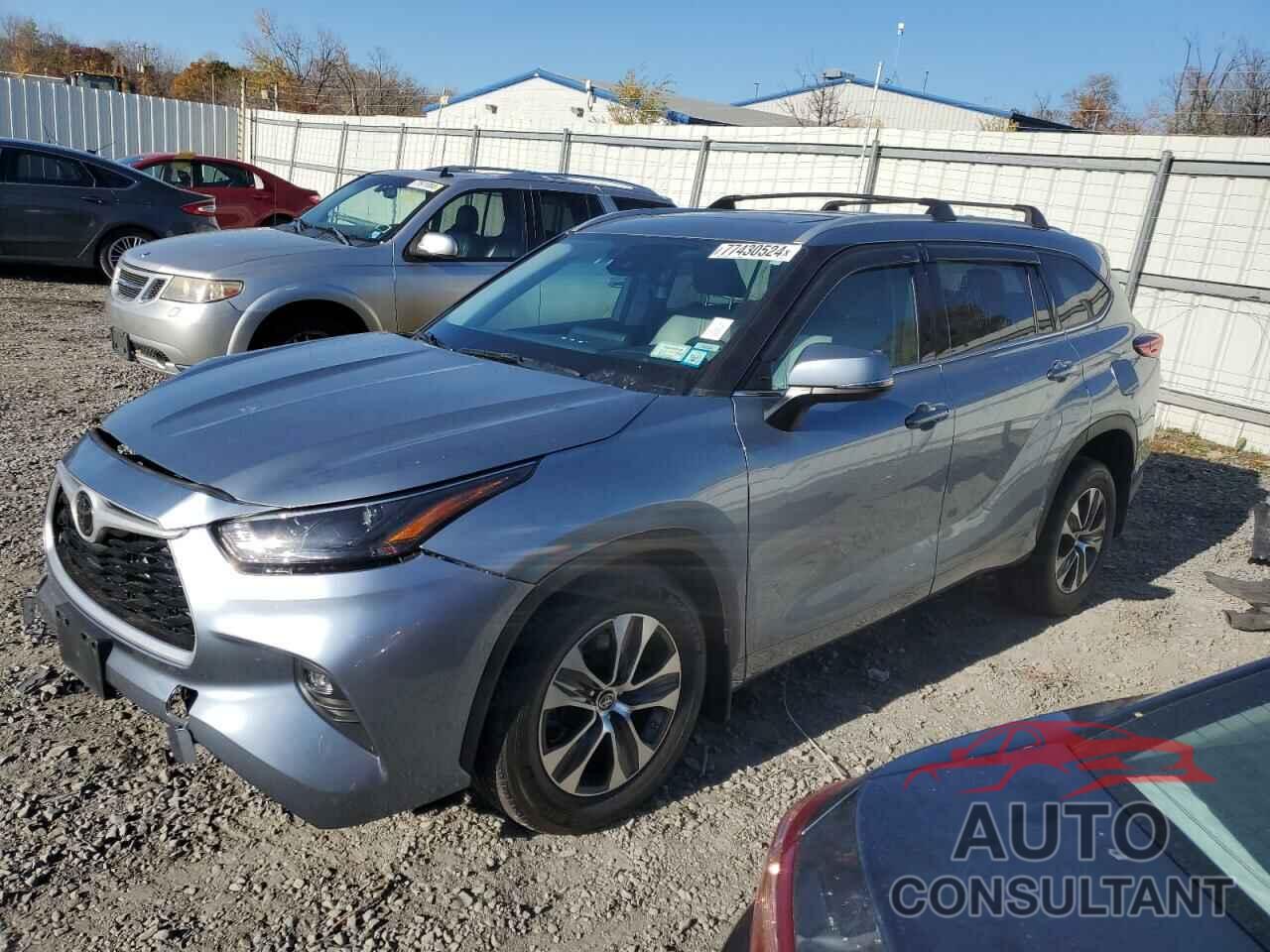 TOYOTA HIGHLANDER 2022 - 5TDHZRBH7NS206193