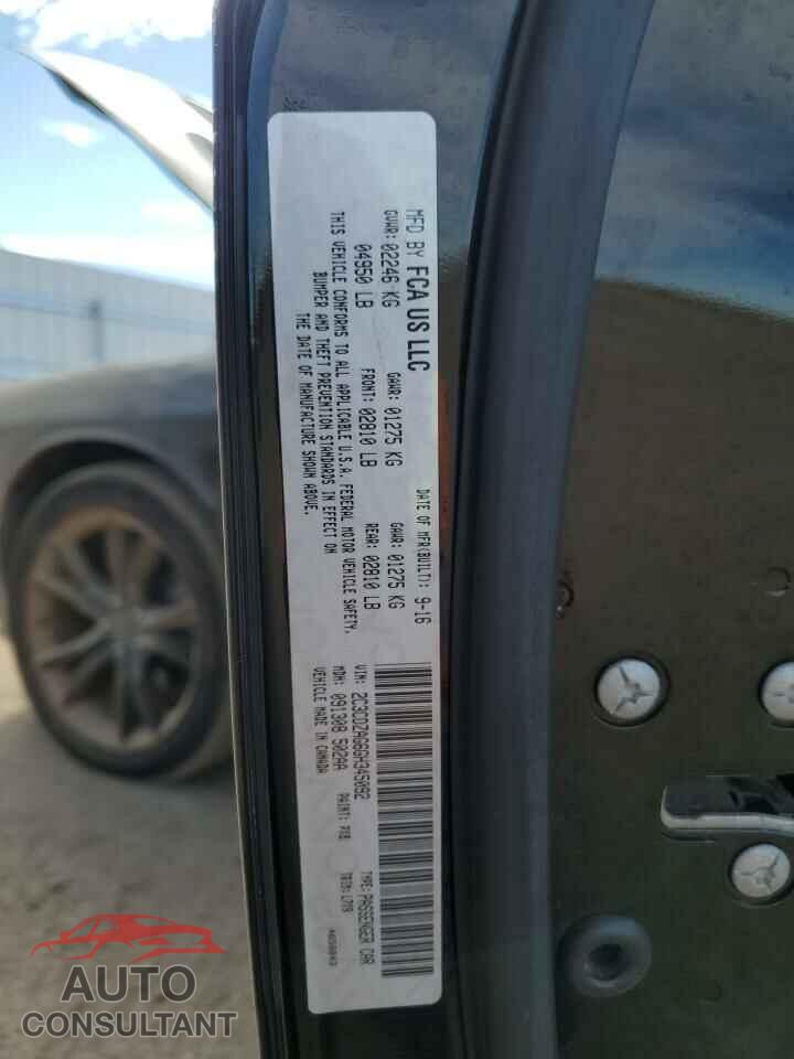 DODGE CHALLENGER 2016 - 2C3CDZAG6GH345092