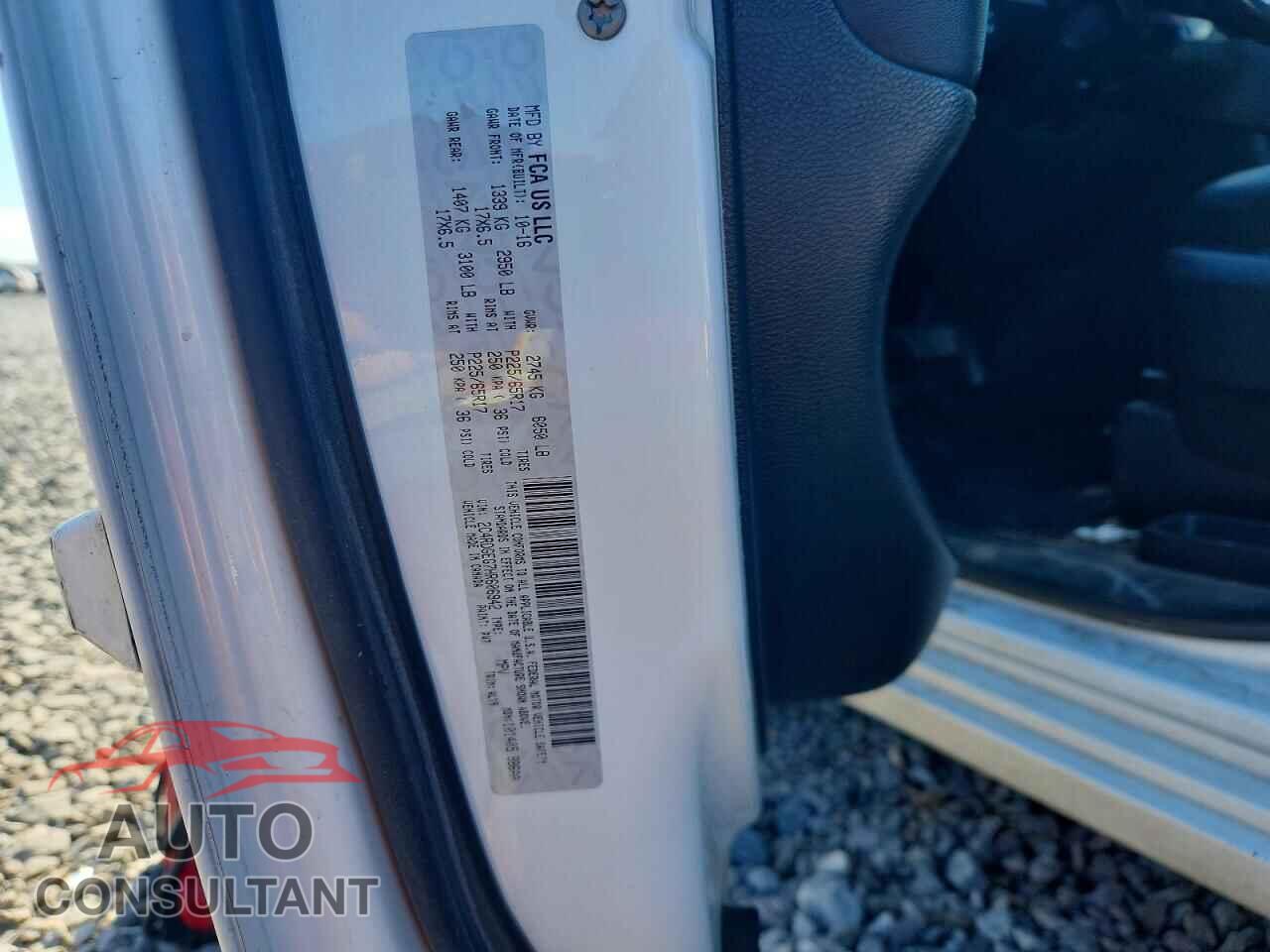 DODGE CARAVAN 2017 - 2C4RDGEG7HR606942