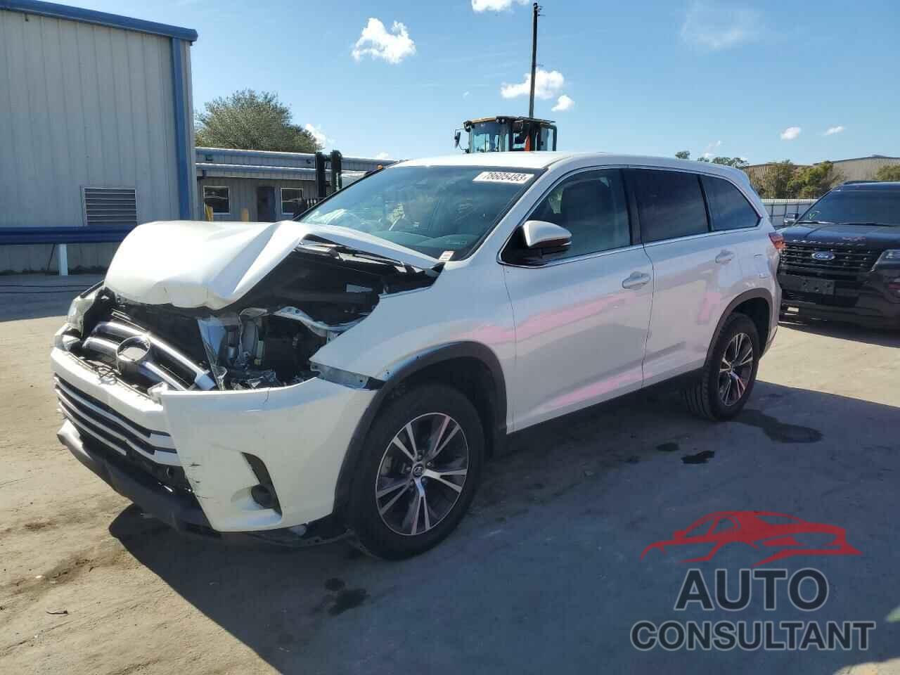 TOYOTA HIGHLANDER 2019 - 5TDZZRFH8KS324750