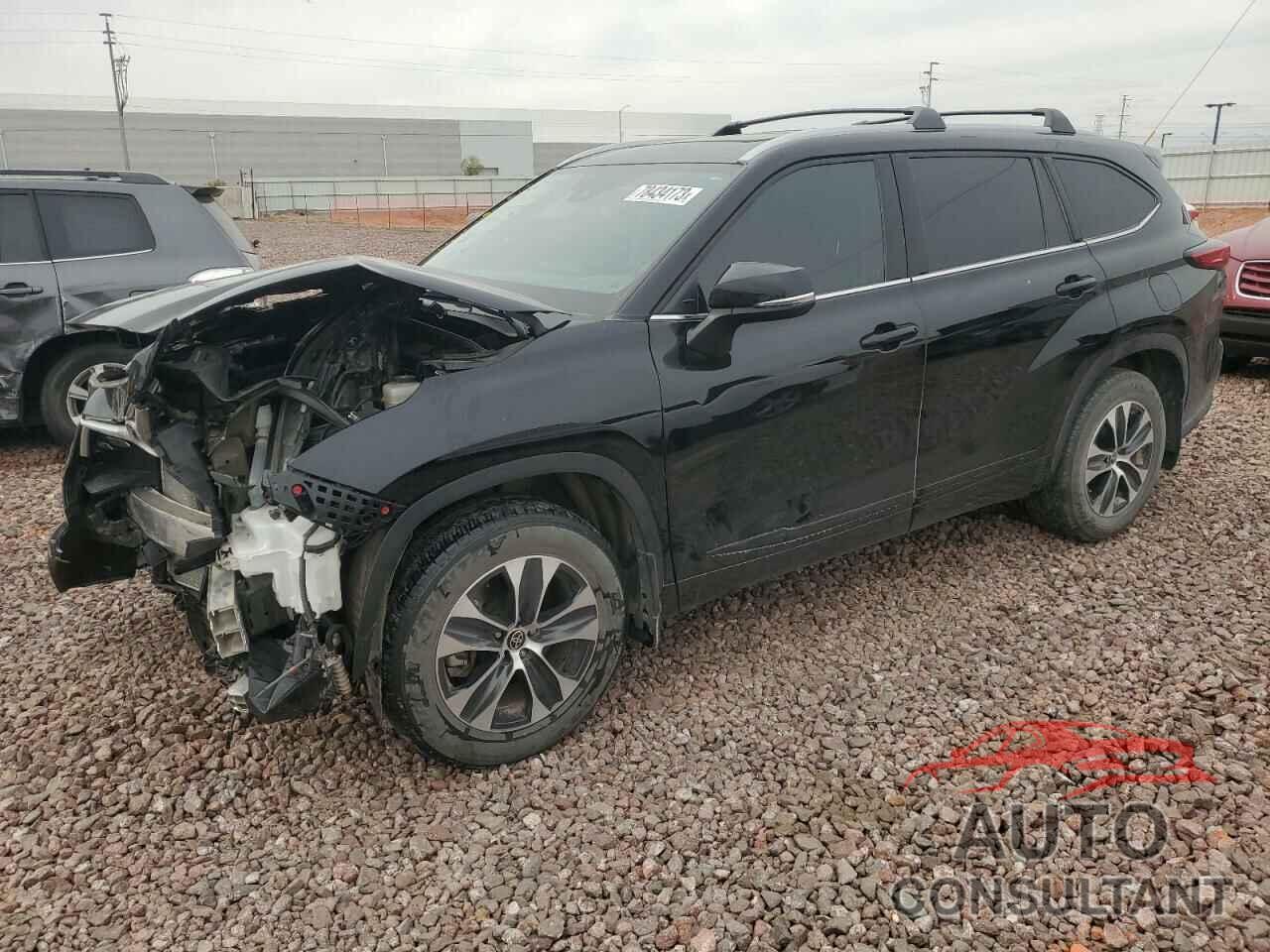 TOYOTA HIGHLANDER 2022 - 5TDHZRBH0NS243537