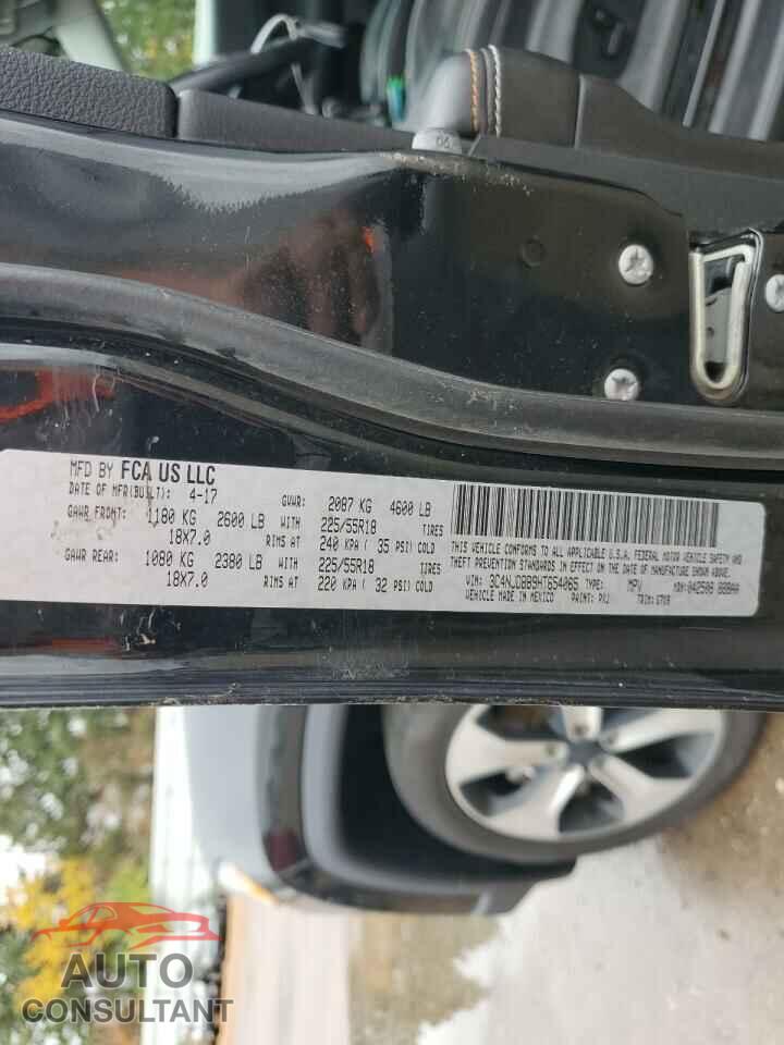 JEEP COMPASS 2017 - 3C4NJDBB9HT654065