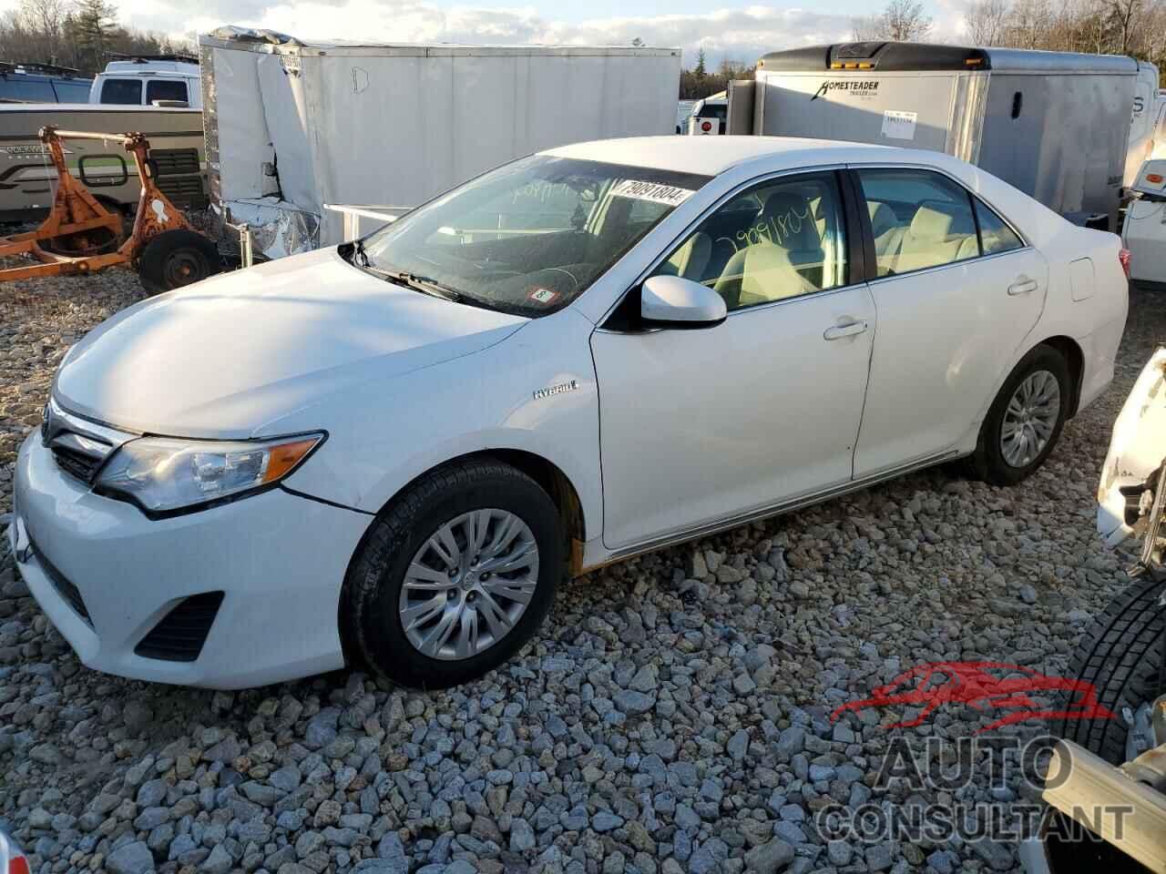 TOYOTA CAMRY 2012 - 4T1BD1FK9CU027668