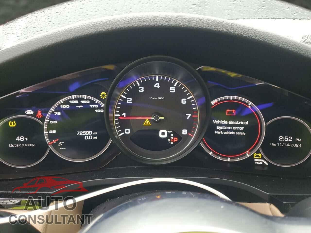 PORSCHE CAYENNE 2019 - WP1AB2AY1KDA61480