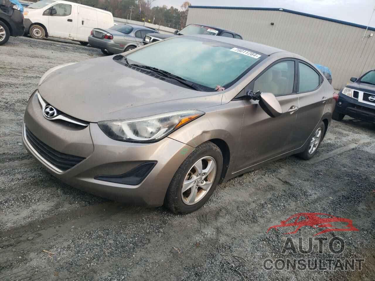 HYUNDAI ELANTRA 2014 - 5NPDH4AE4EH466312