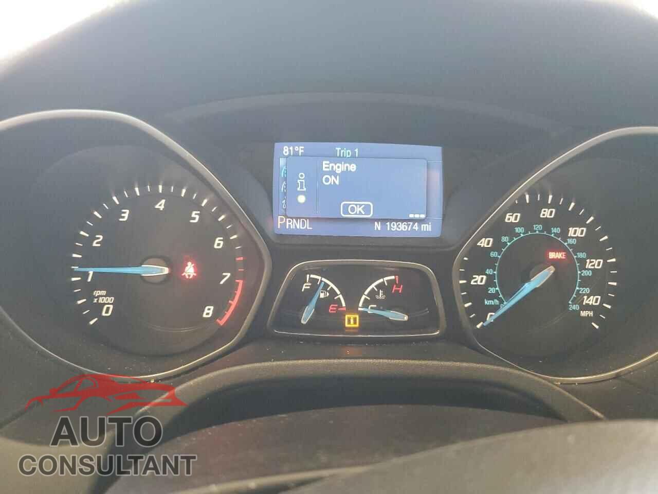 FORD FOCUS 2014 - 1FADP3F2XEL446790