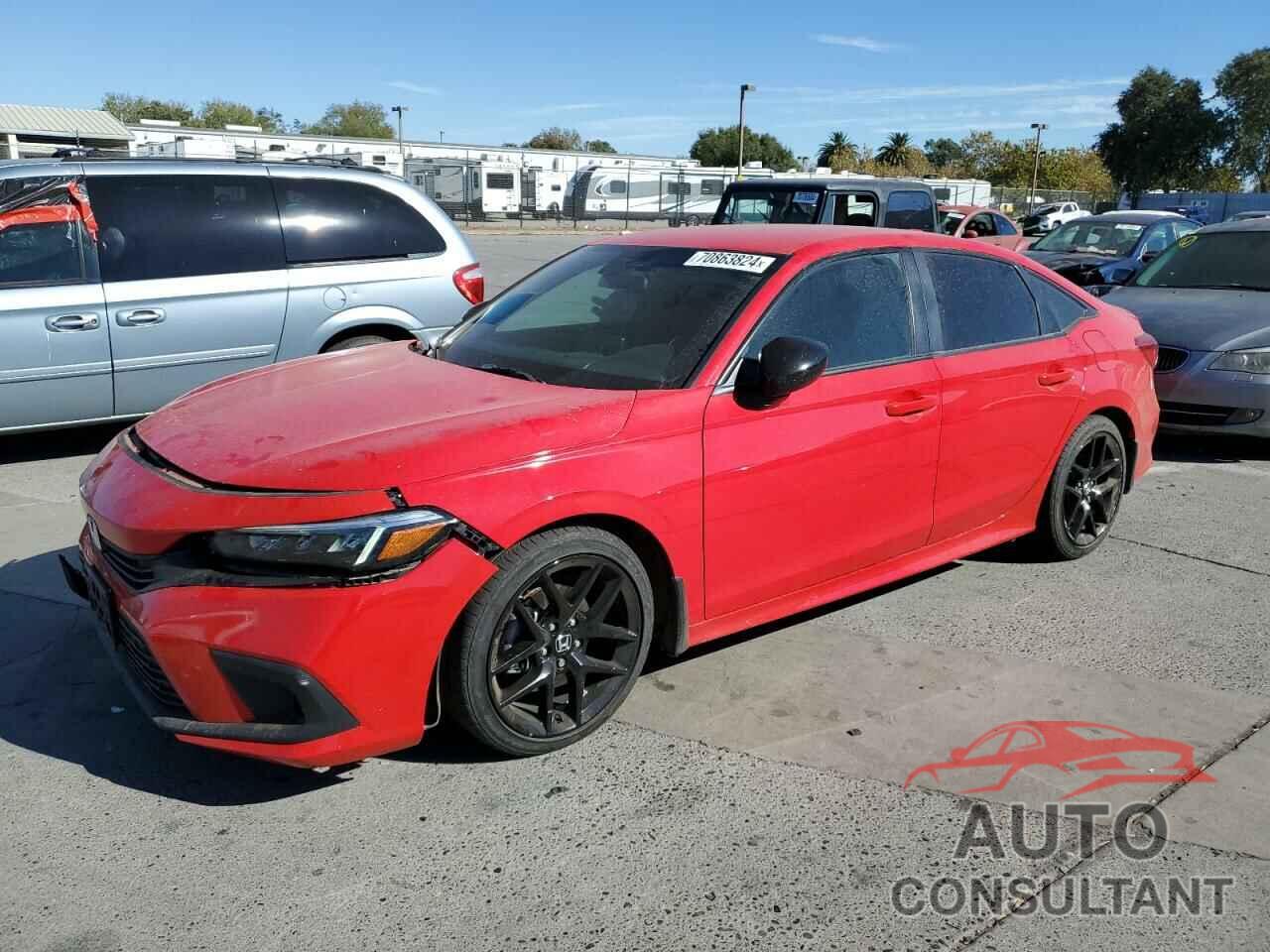 HONDA CIVIC 2022 - 2HGFE2F58NH509705