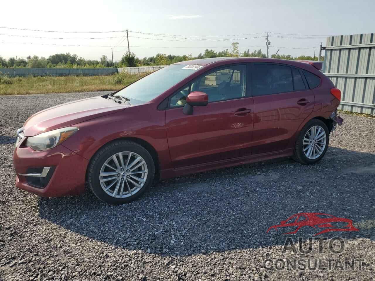 SUBARU IMPREZA 2016 - JF1GPAF61GH298801