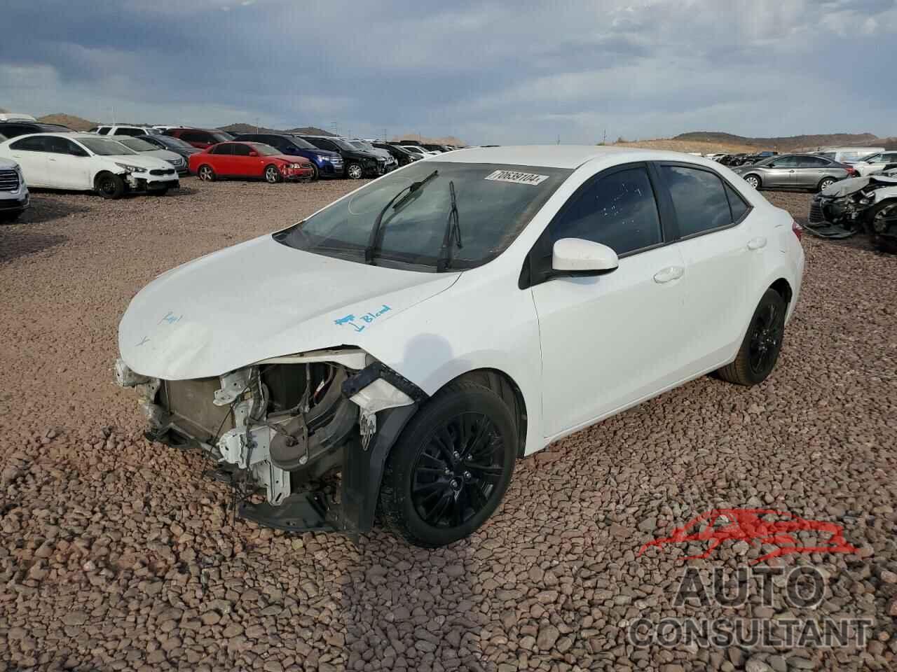 TOYOTA COROLLA 2016 - 2T1BURHE2GC623346