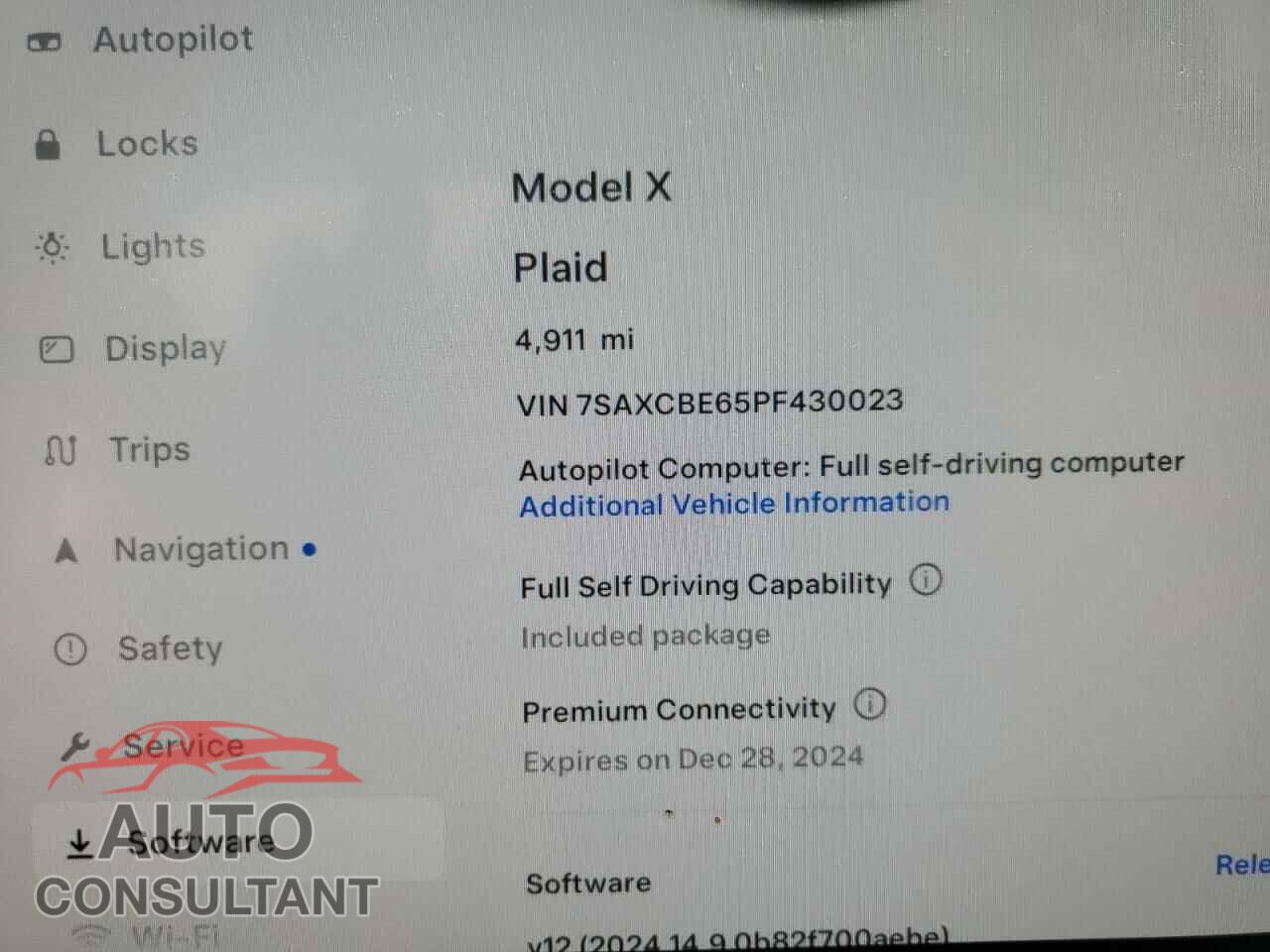 TESLA MODEL X 2023 - 7SAXCBE65PF430023