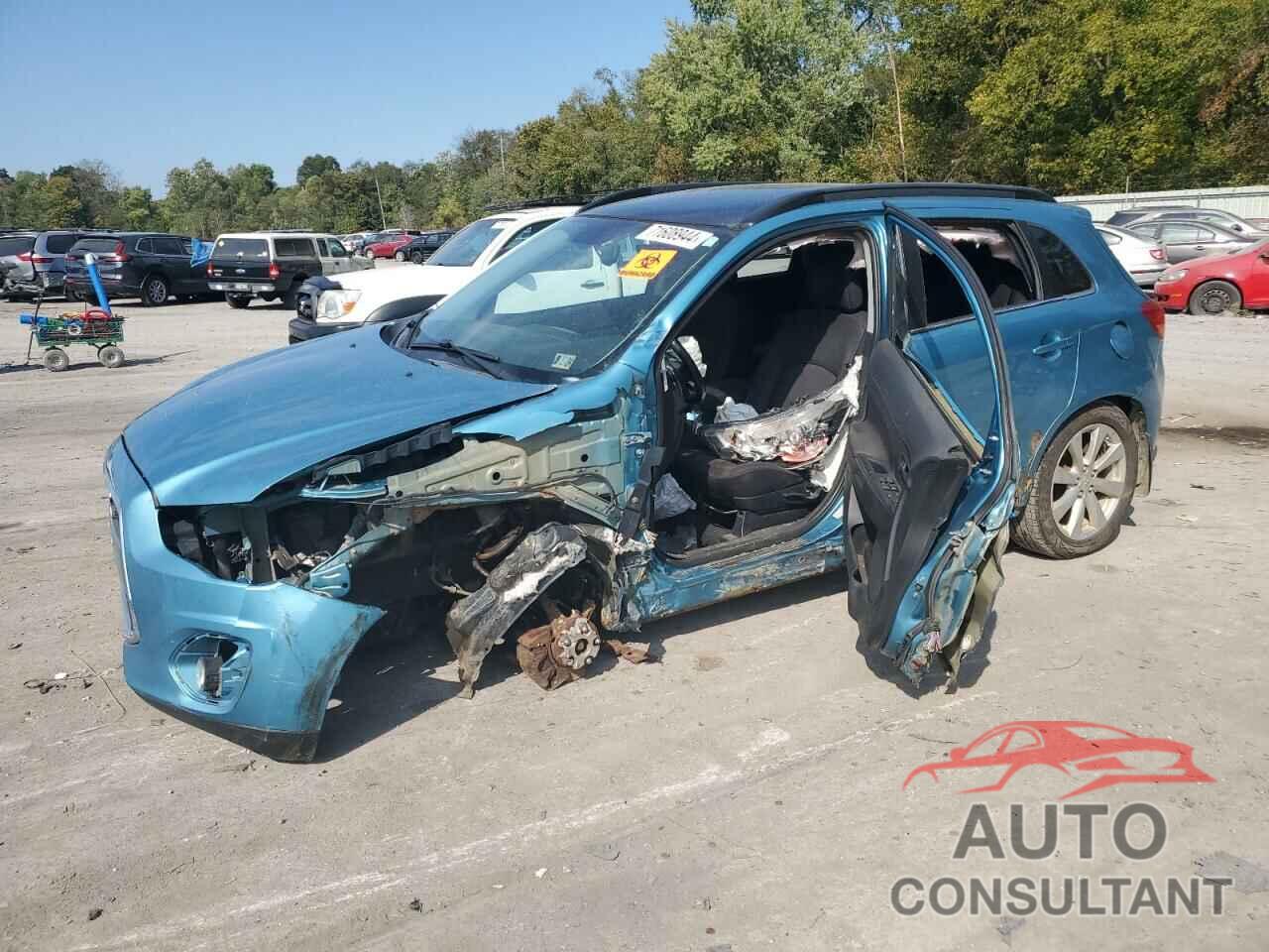 MITSUBISHI OUTLANDER 2013 - 4A4AR4AU6DE011007