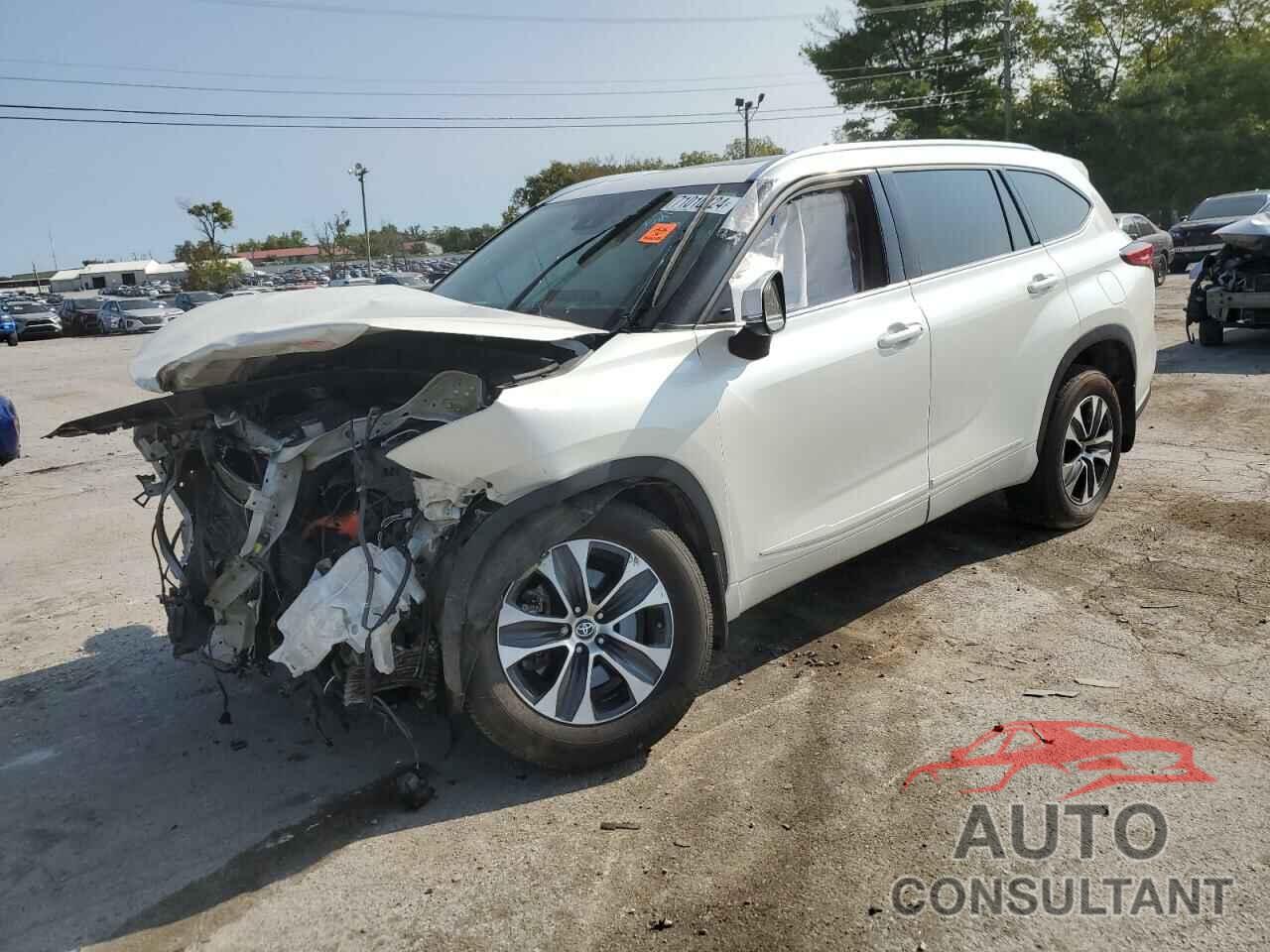 TOYOTA HIGHLANDER 2020 - 5TDGZRBH6LS505215