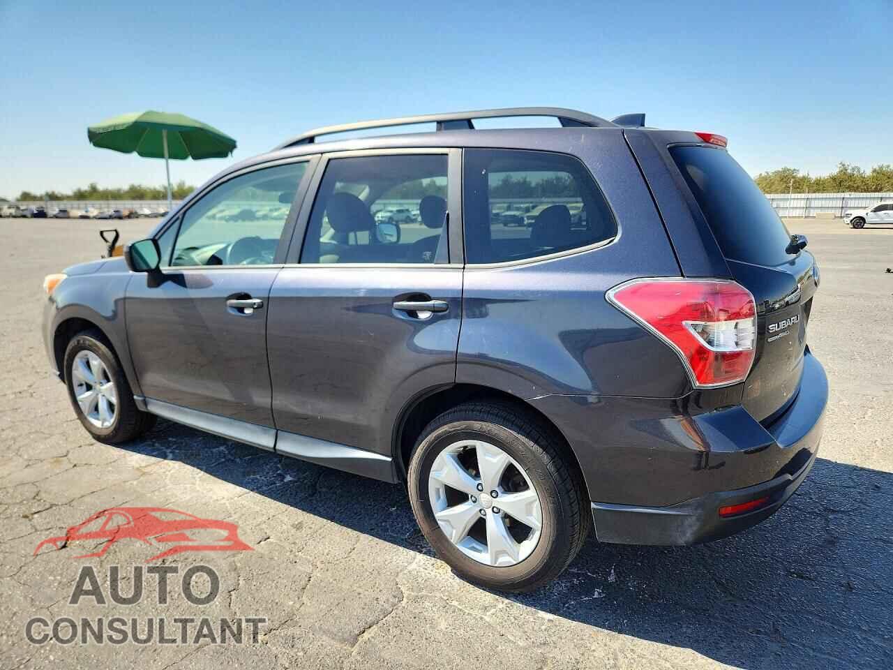 SUBARU FORESTER 2016 - JF2SJAFC9GH411150