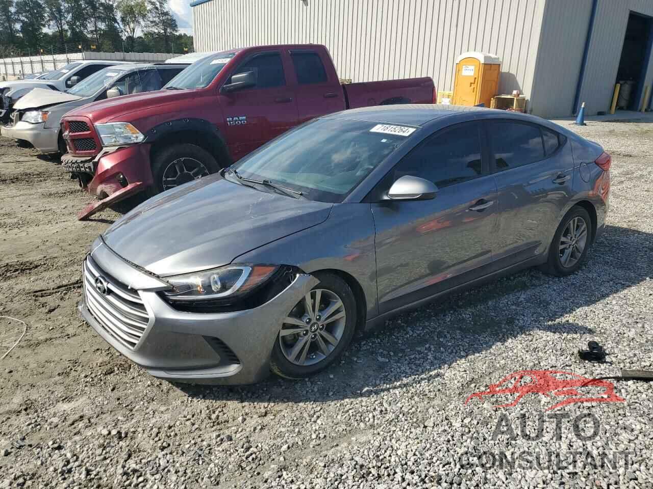 HYUNDAI ELANTRA 2018 - 5NPD84LF6JH370228