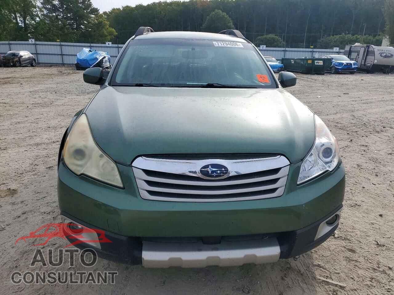 SUBARU OUTBACK 2011 - 4S4BRBLC8B3371730