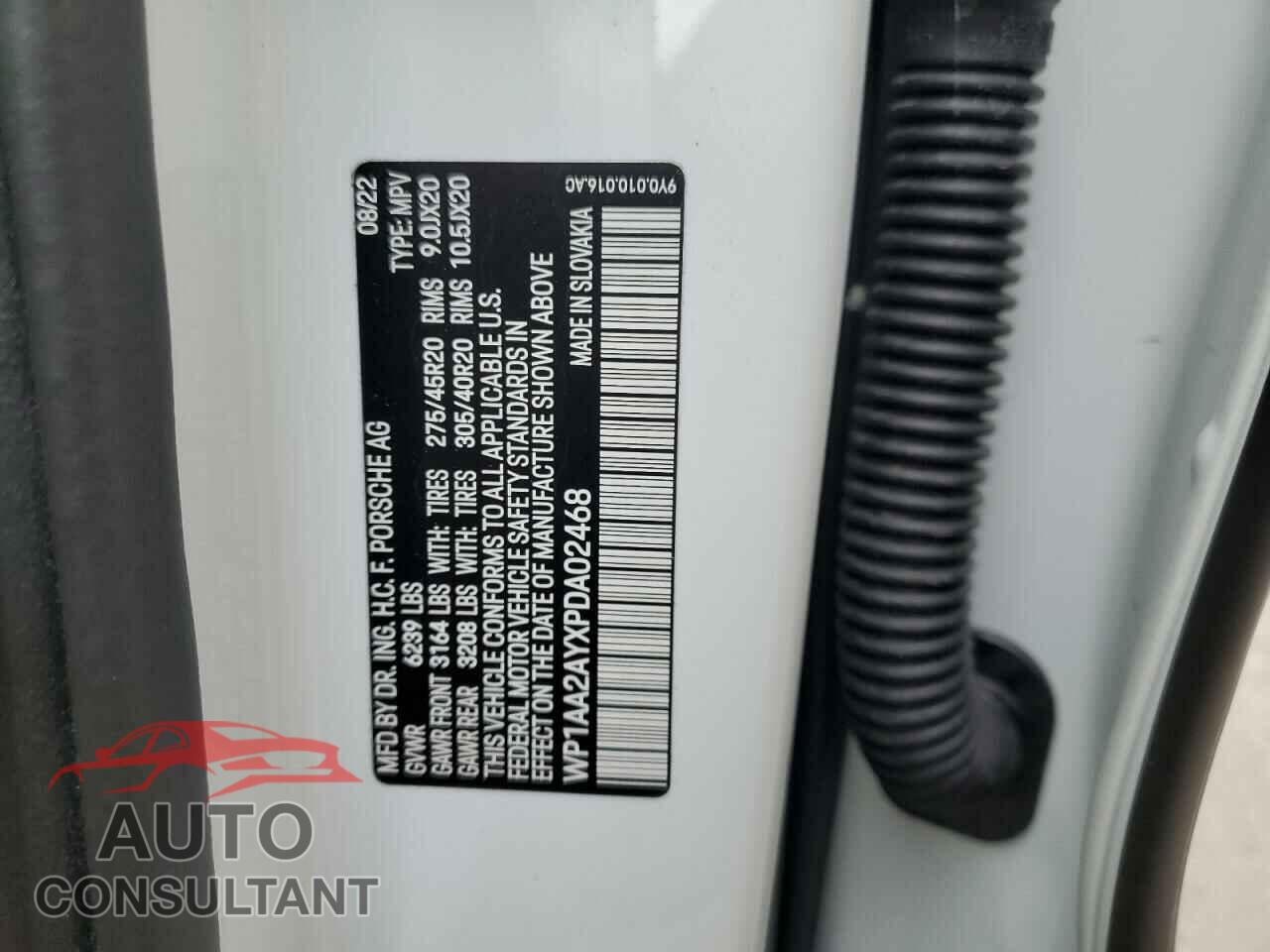 PORSCHE CAYENNE BA 2023 - WP1AA2AYXPDA02468