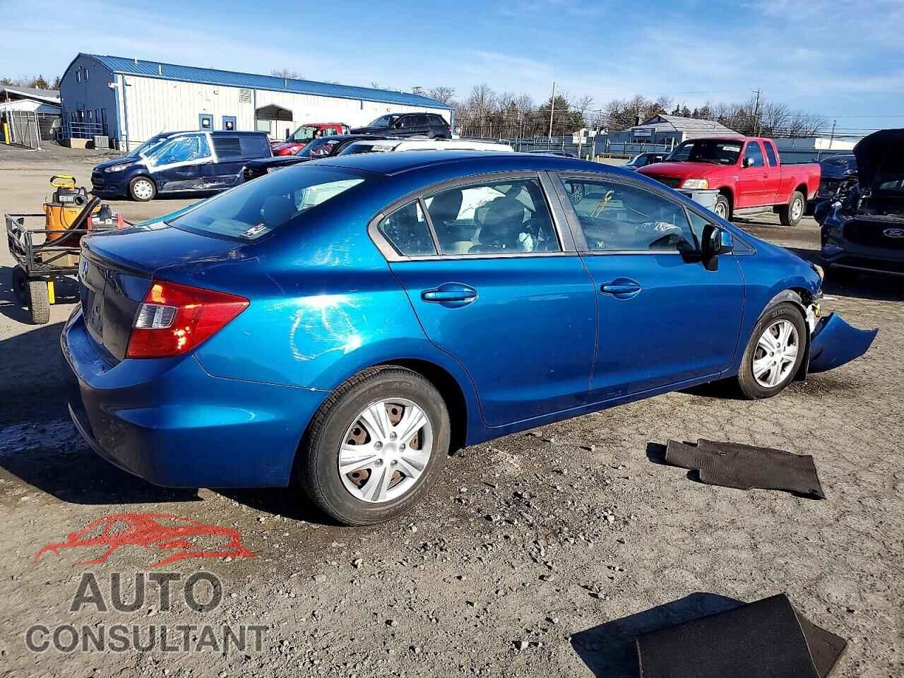 HONDA CIVIC 2012 - 19XFB2F50CE333362