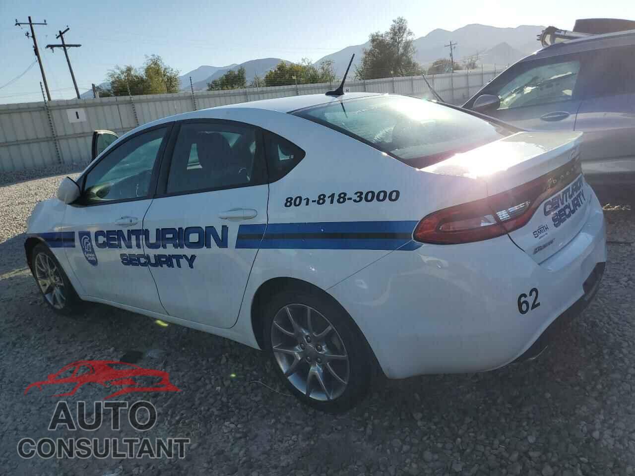 DODGE DART 2015 - 1C3CDFBB7FD141687